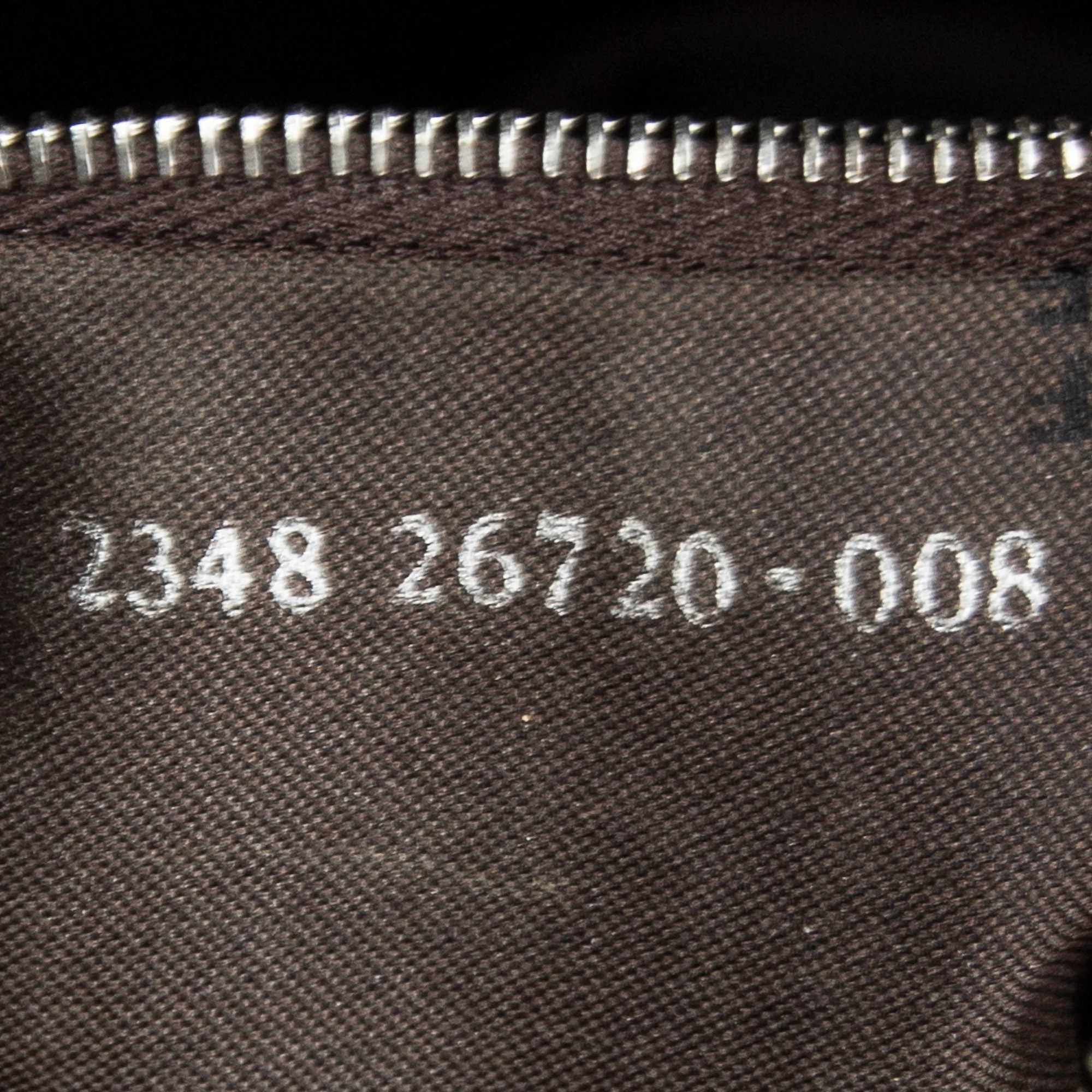 Vintage Shoulder Bag Zucca Canvas Medium - Image 9
