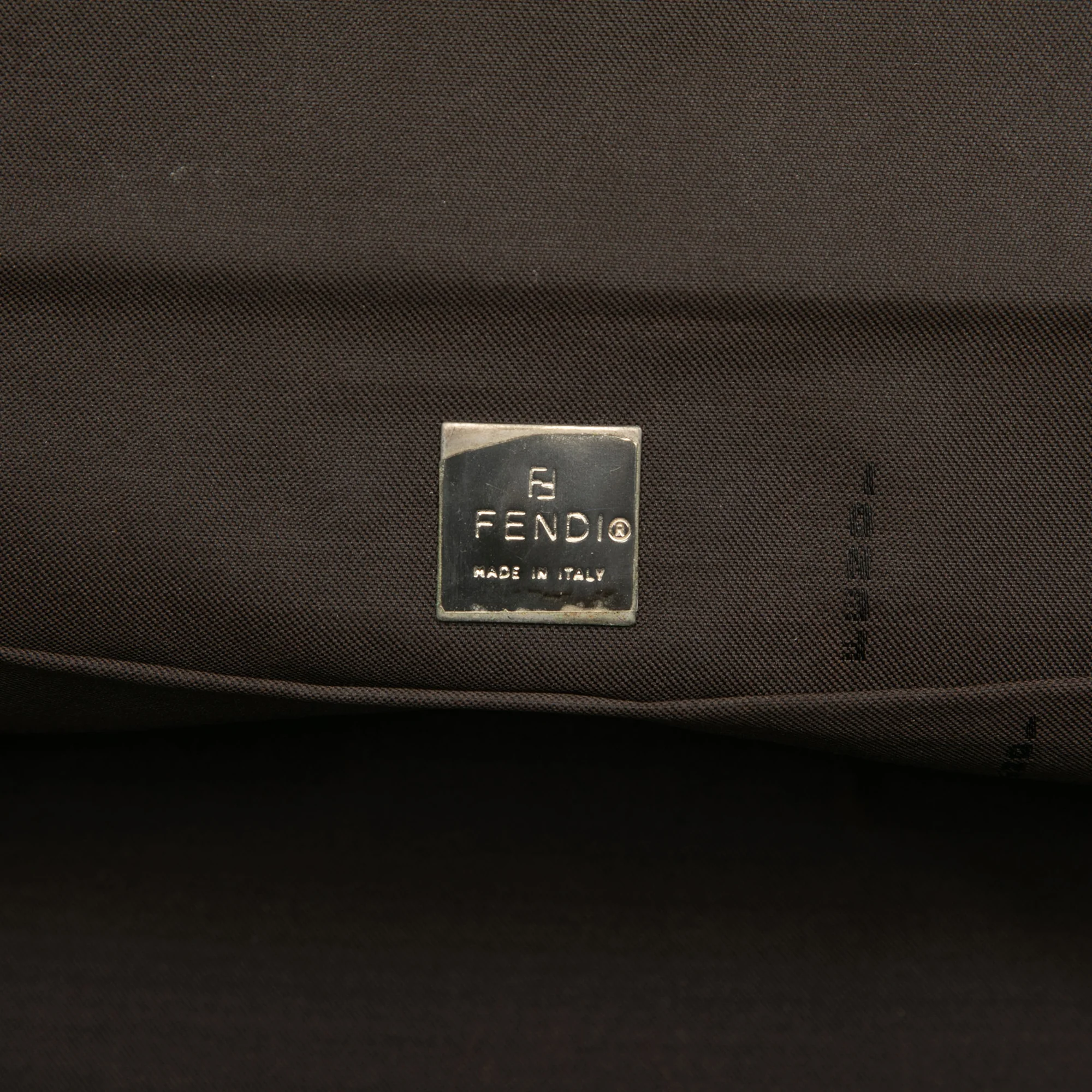 Vintage Shoulder Bag Zucca Canvas Medium - Image 5