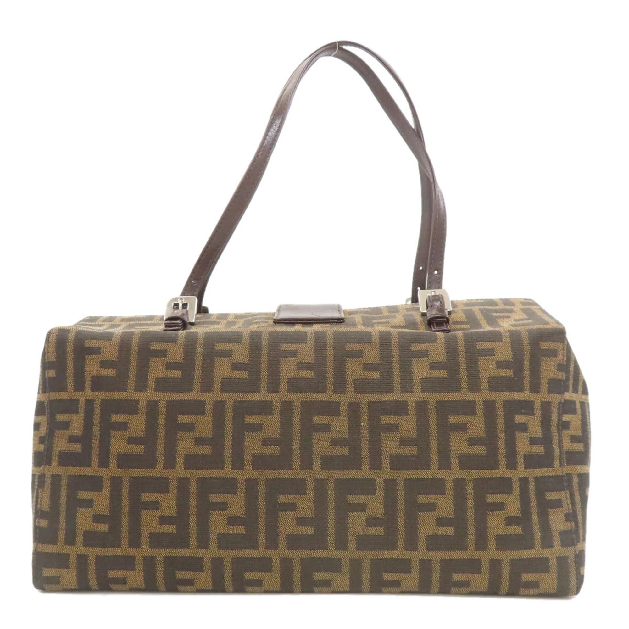 Vintage Shoulder Bag Zucca Canvas Medium - Image 2