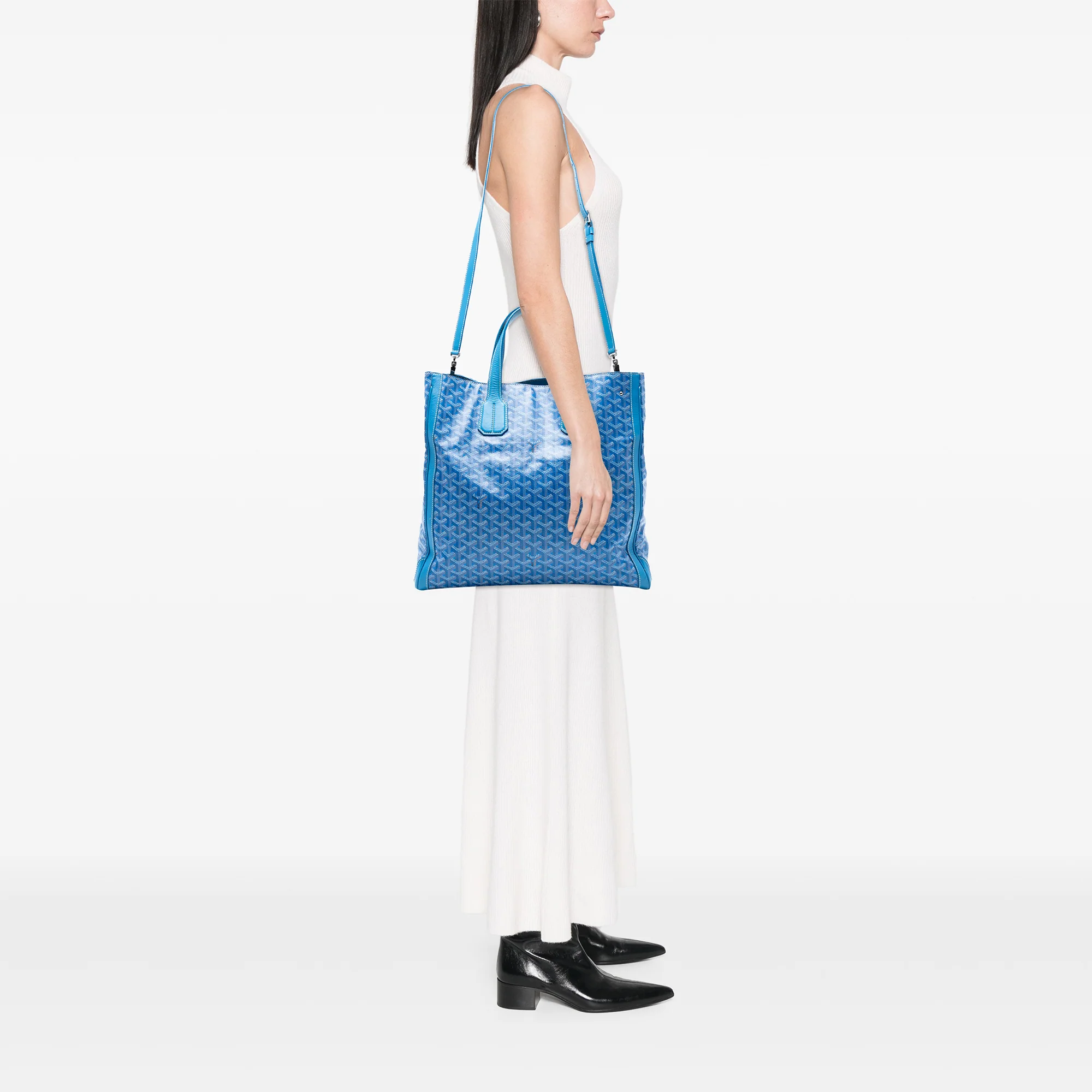 Voltaire Convertible Tote Coated Canvas - Image 7