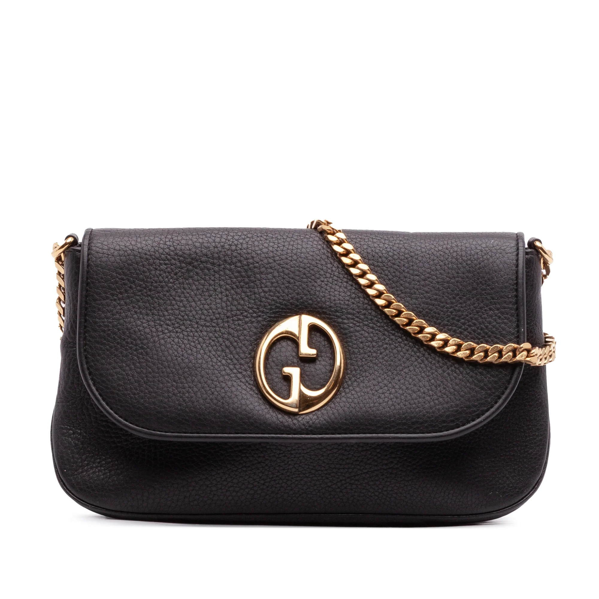 1973 Chain Shoulder Bag Leather Medium