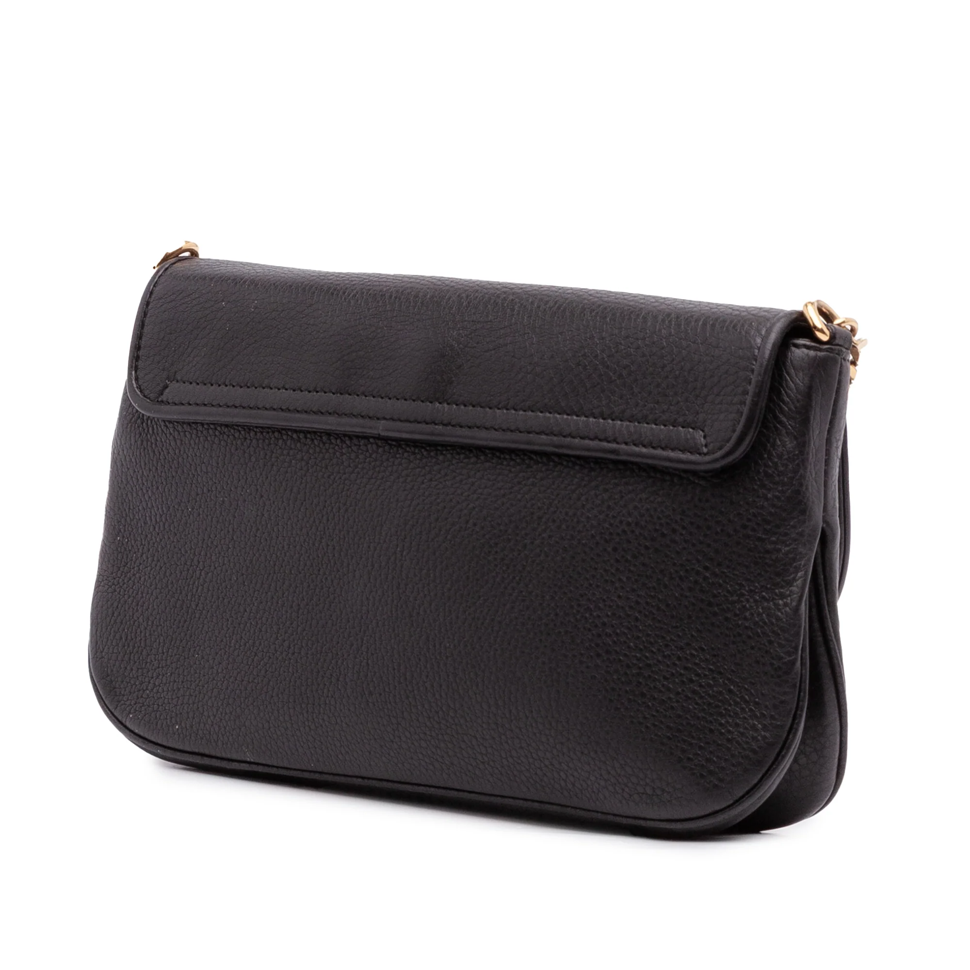 1973 Chain Shoulder Bag Leather Medium - Image 2