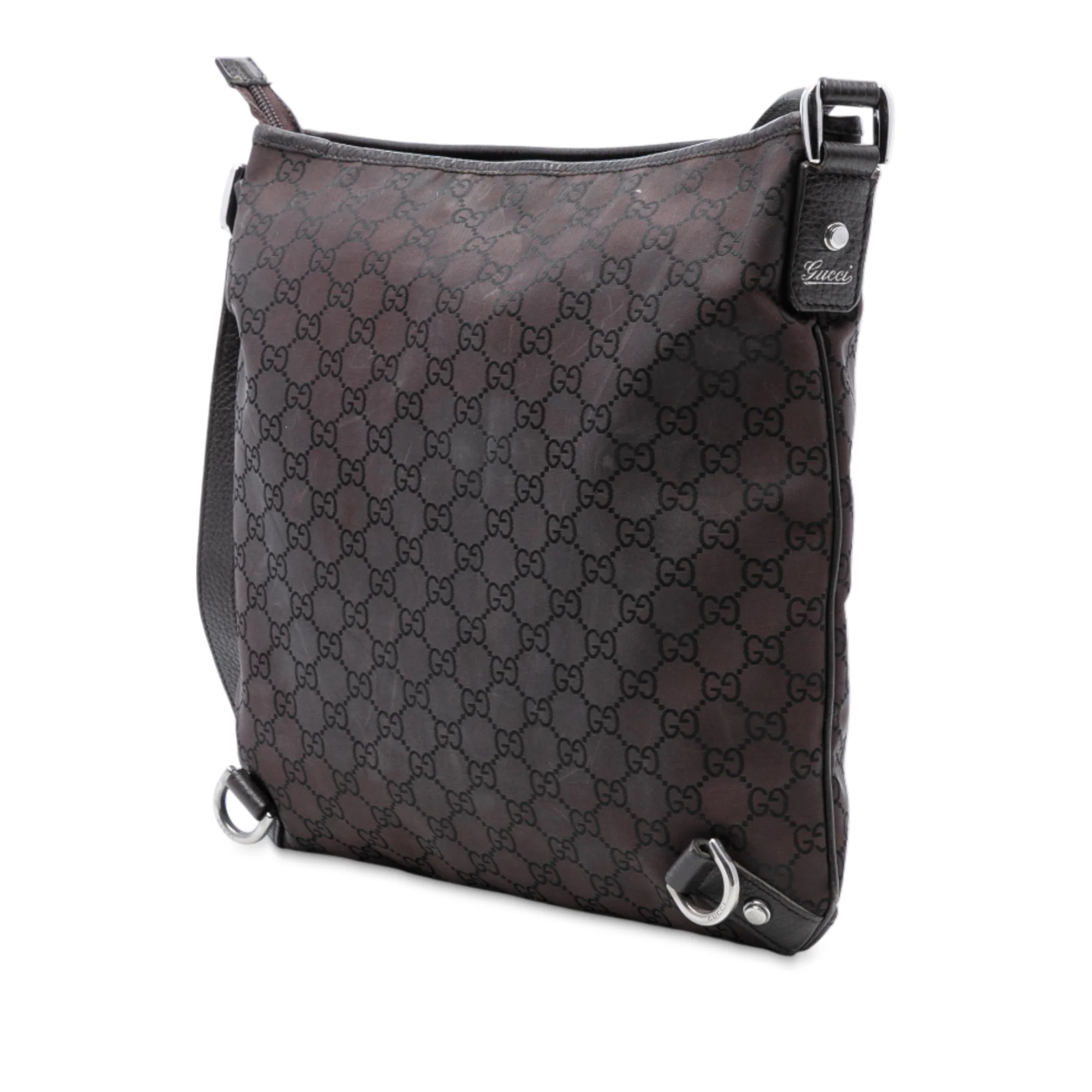 Abbey D-Ring Messenger Bag GG Canvas - Image 2