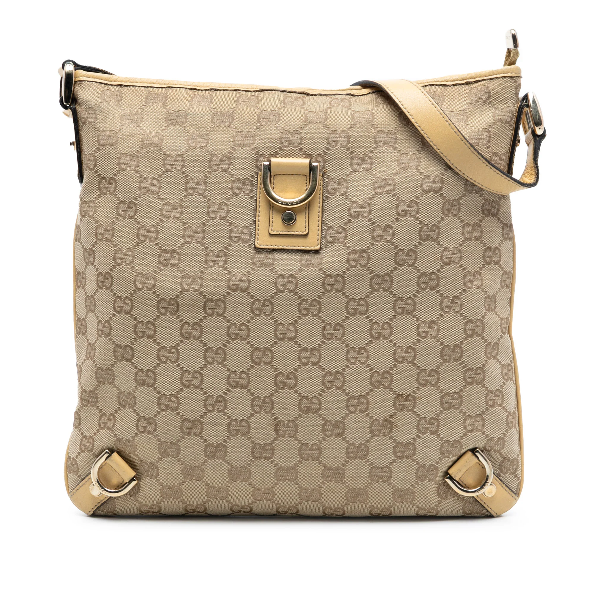Abbey D-Ring Messenger Bag GG Canvas
