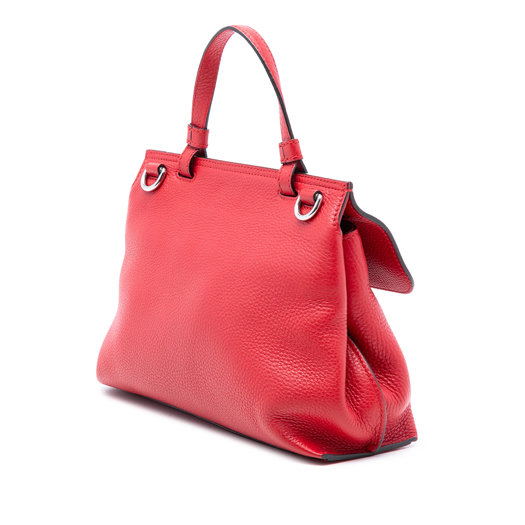 Bamboo Daily Top Handle Bag Leather Small - Image 2