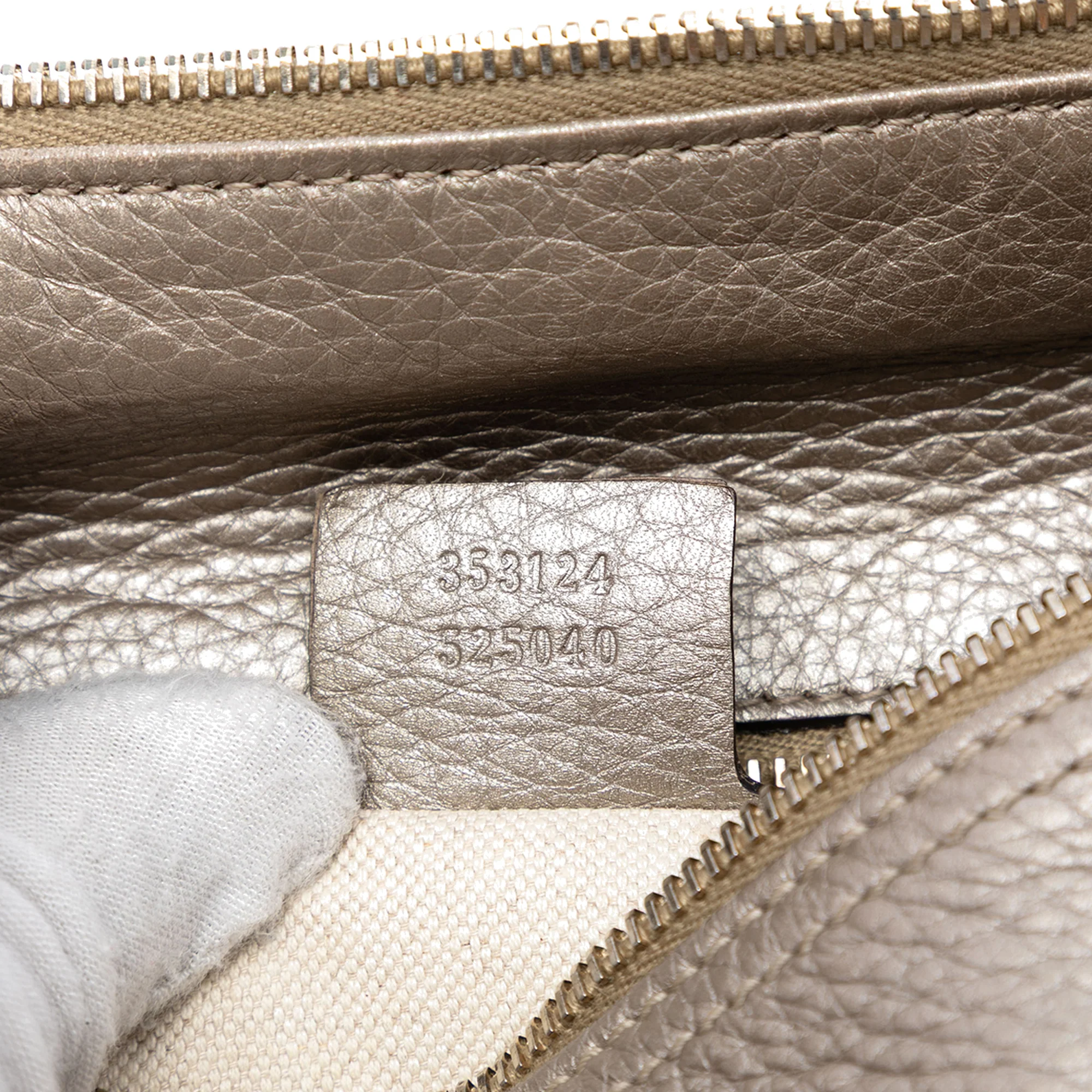 Bamboo Shopper Boston Bag Leather Medium - Image 6