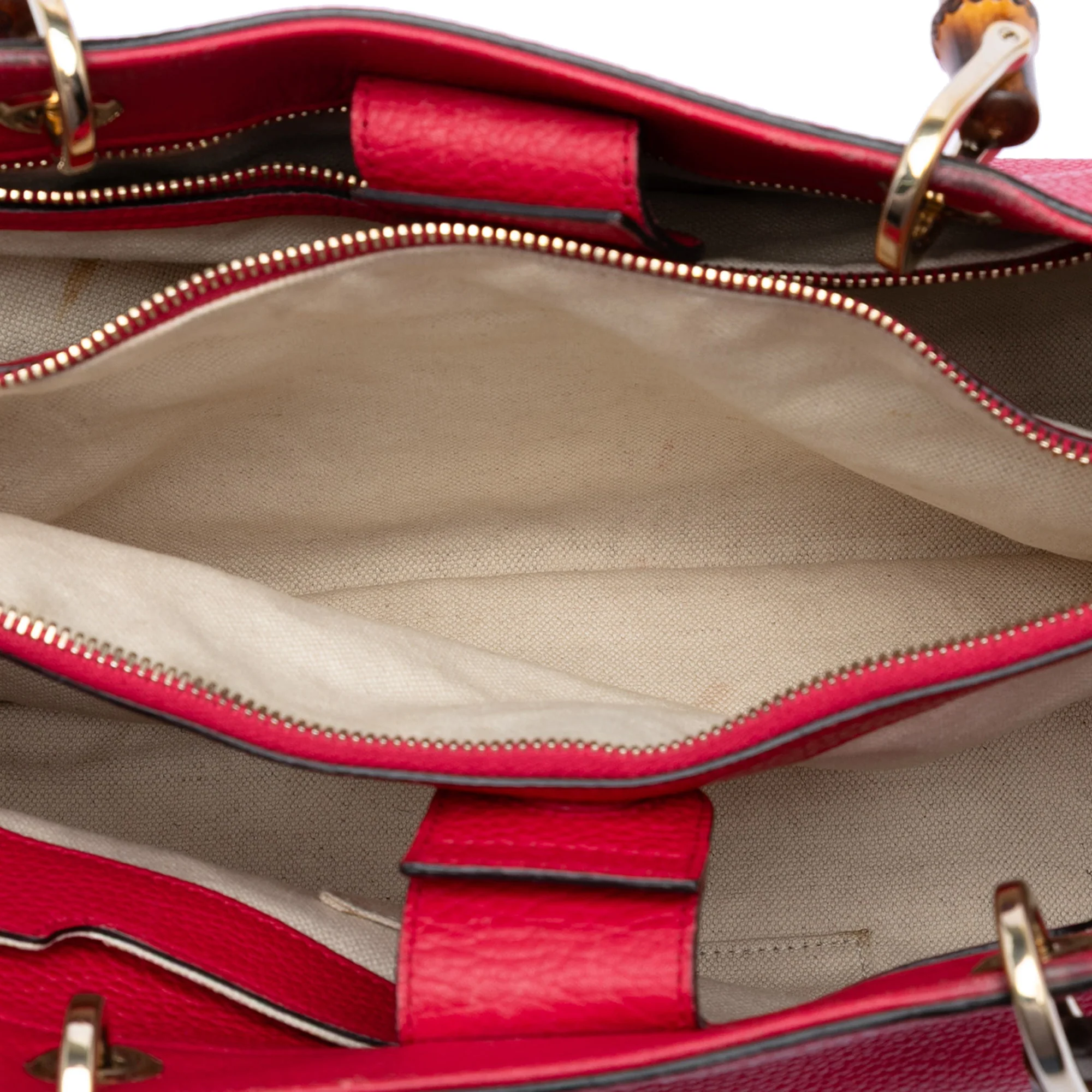 Bamboo Shopper Tote Leather Medium - Image 4