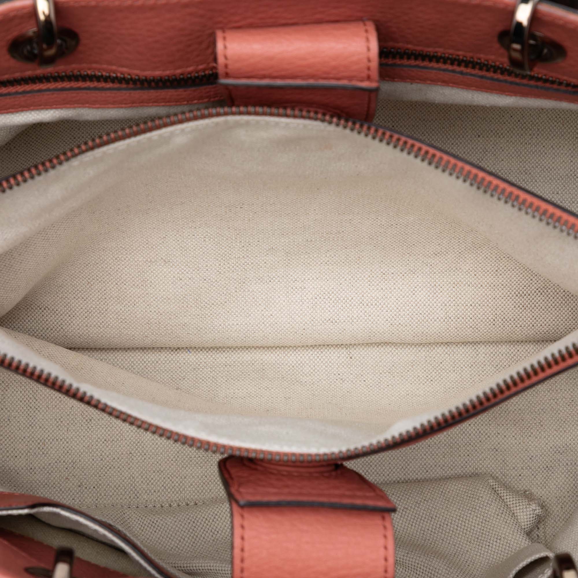 Bamboo Shopper Tote Leather Medium - Image 4