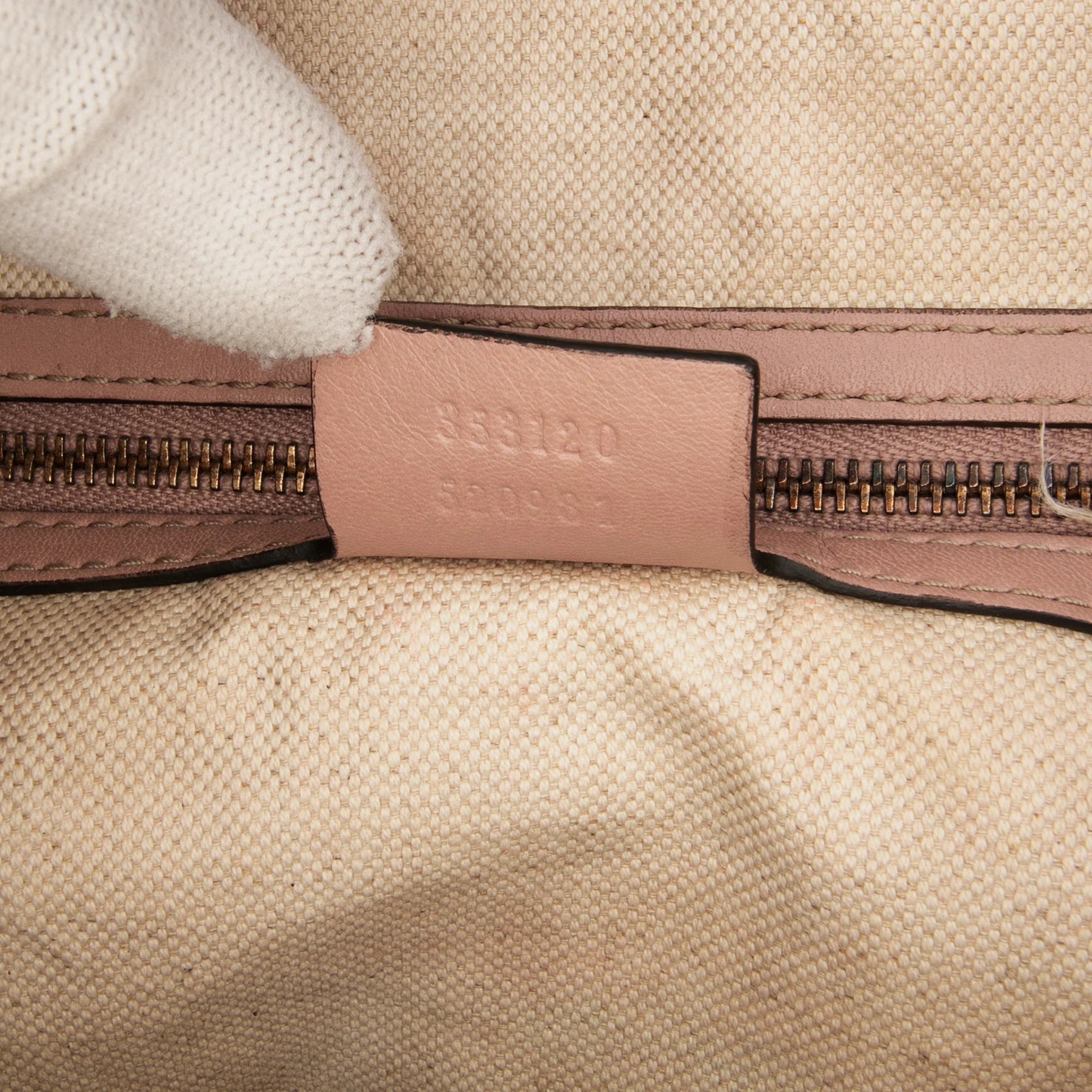 Bree Convertible Top Handle Bag Guccissima Leather Medium - Image 6