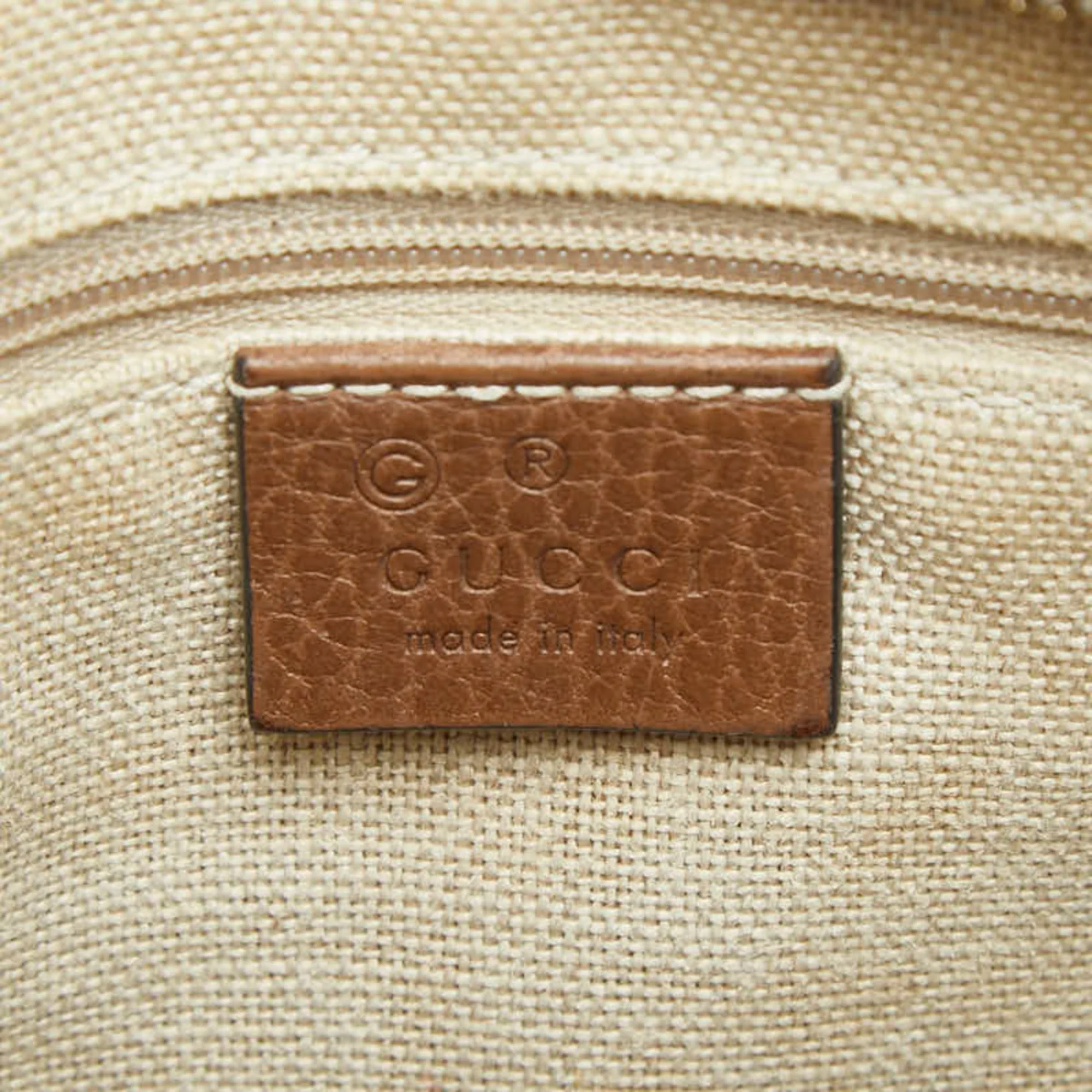 Bree Convertible Tote GG Canvas with Leather Small - Image 9