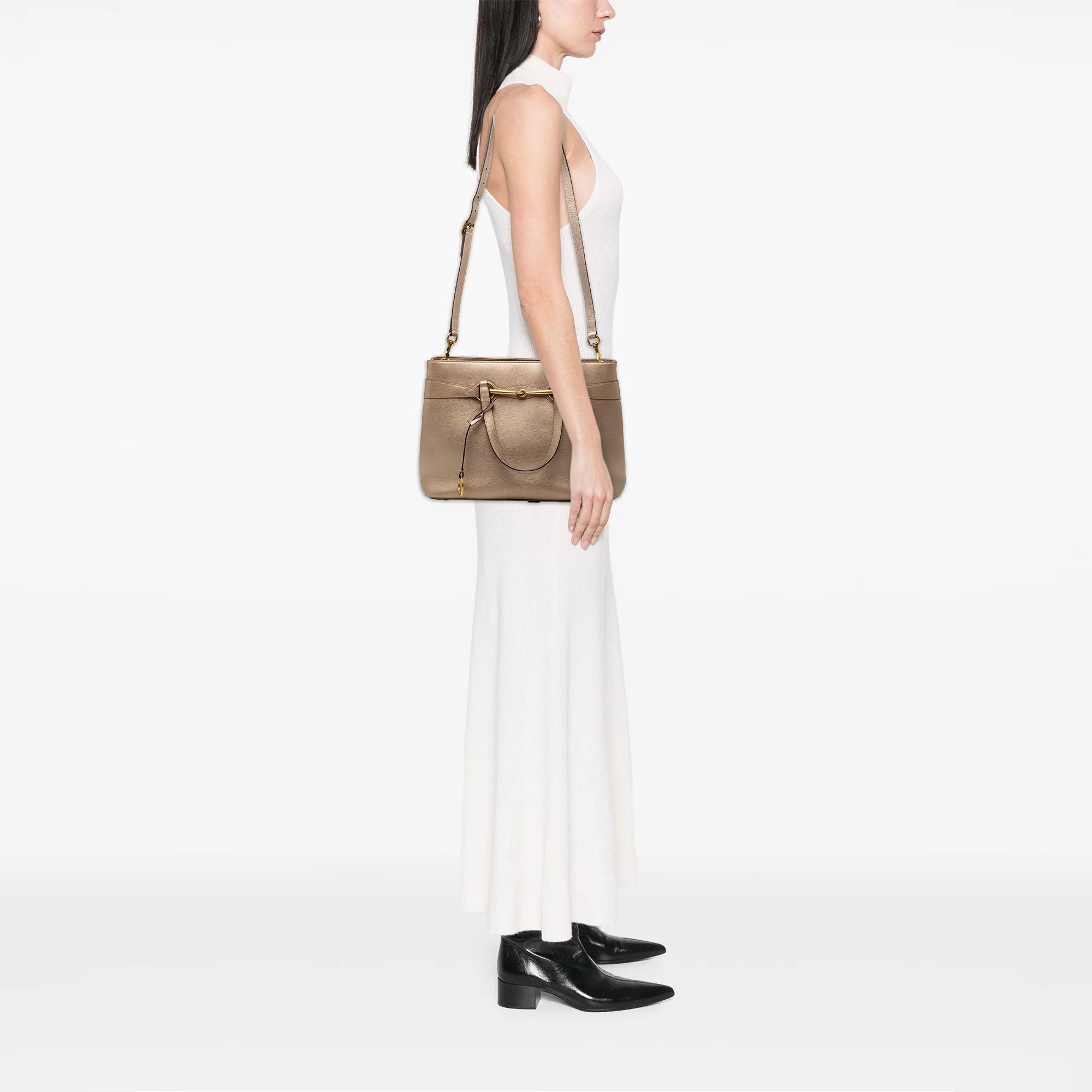 Bright Bit Convertible Tote Leather Medium - Image 7