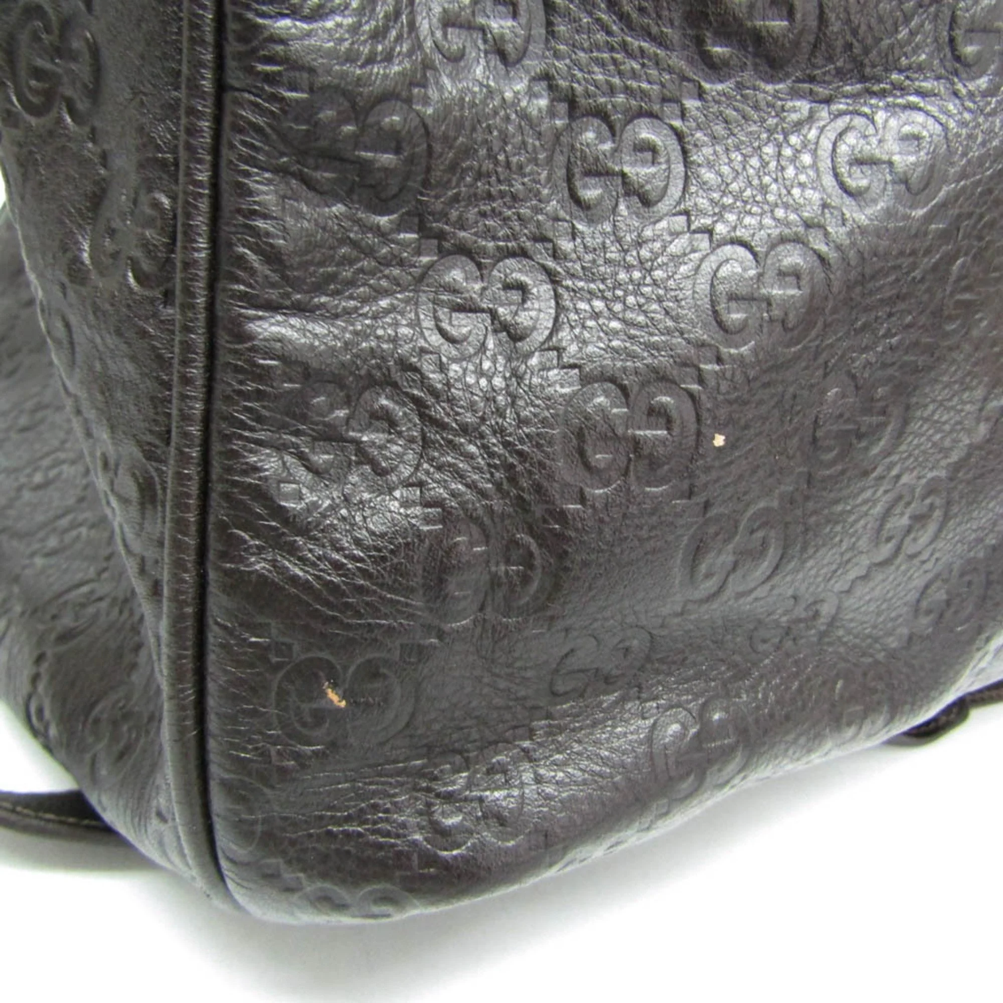 Carry On Convertible Duffle Bag Guccissima Leather Large - Image 5