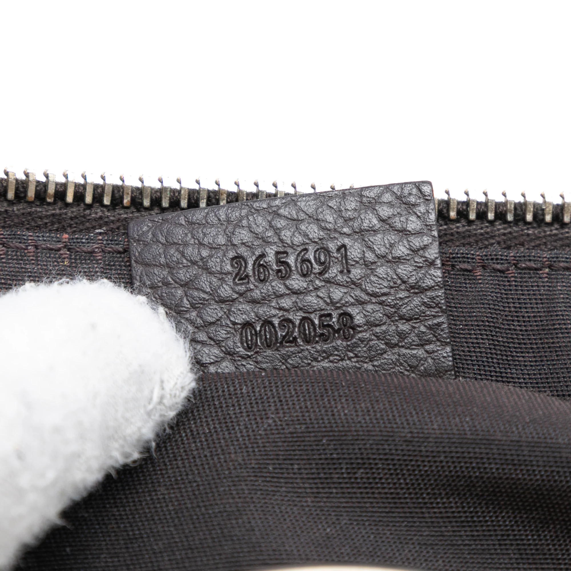 D Ring Messenger Bag GG Coated Canvas Small - Image 6