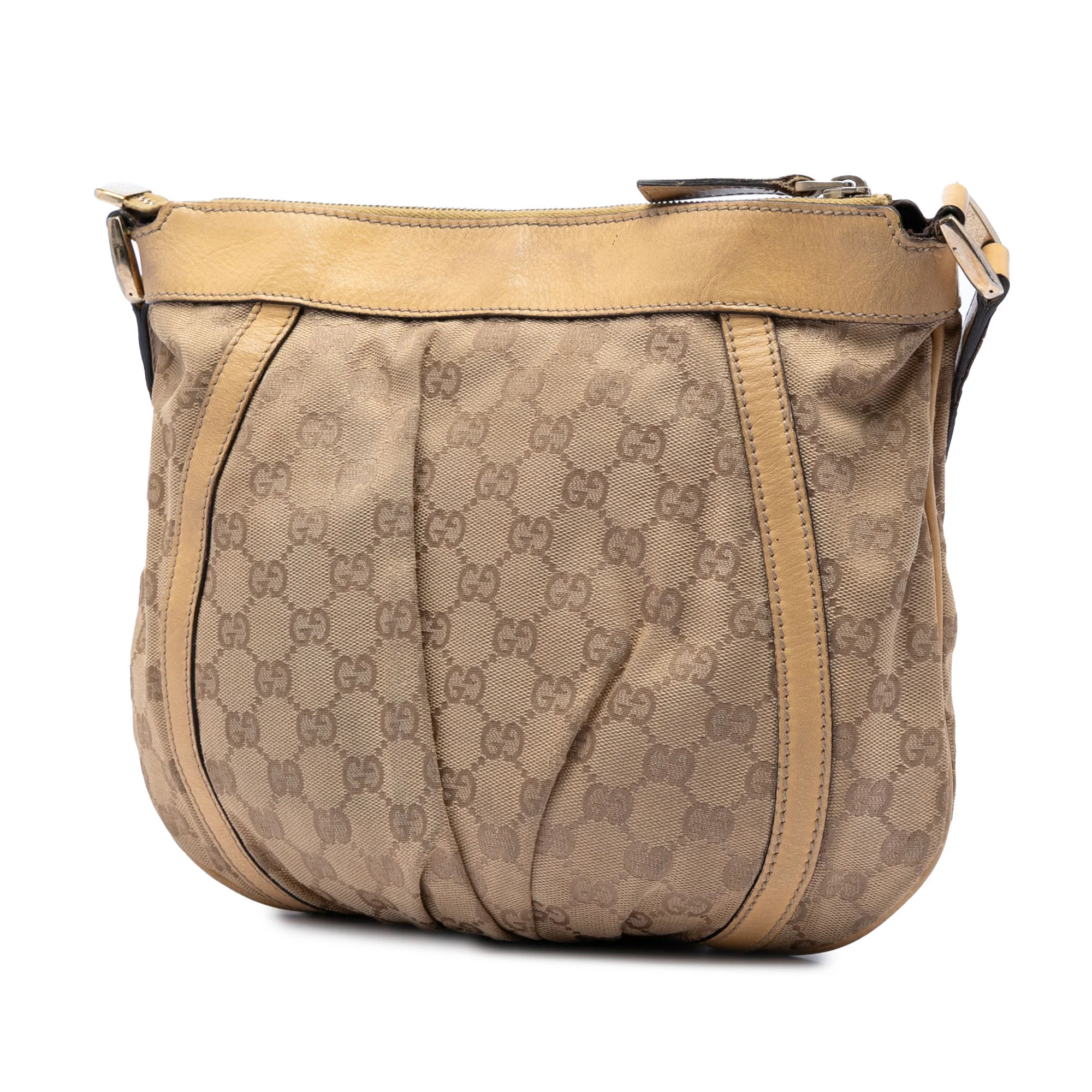 D Ring Messenger Bag Guccissima Leather Small - Image 2