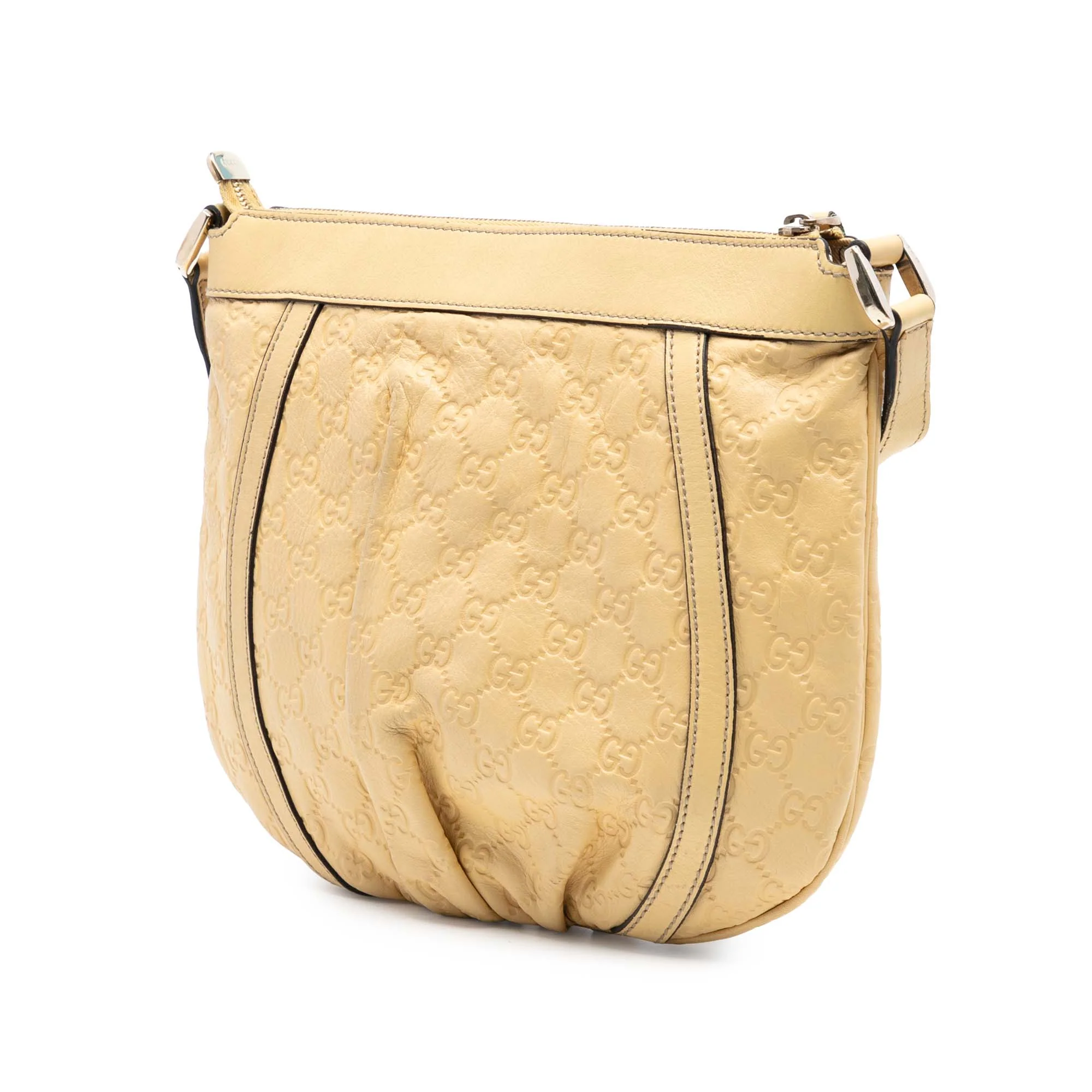 D Ring Messenger Bag Guccissima Leather Small - Image 2