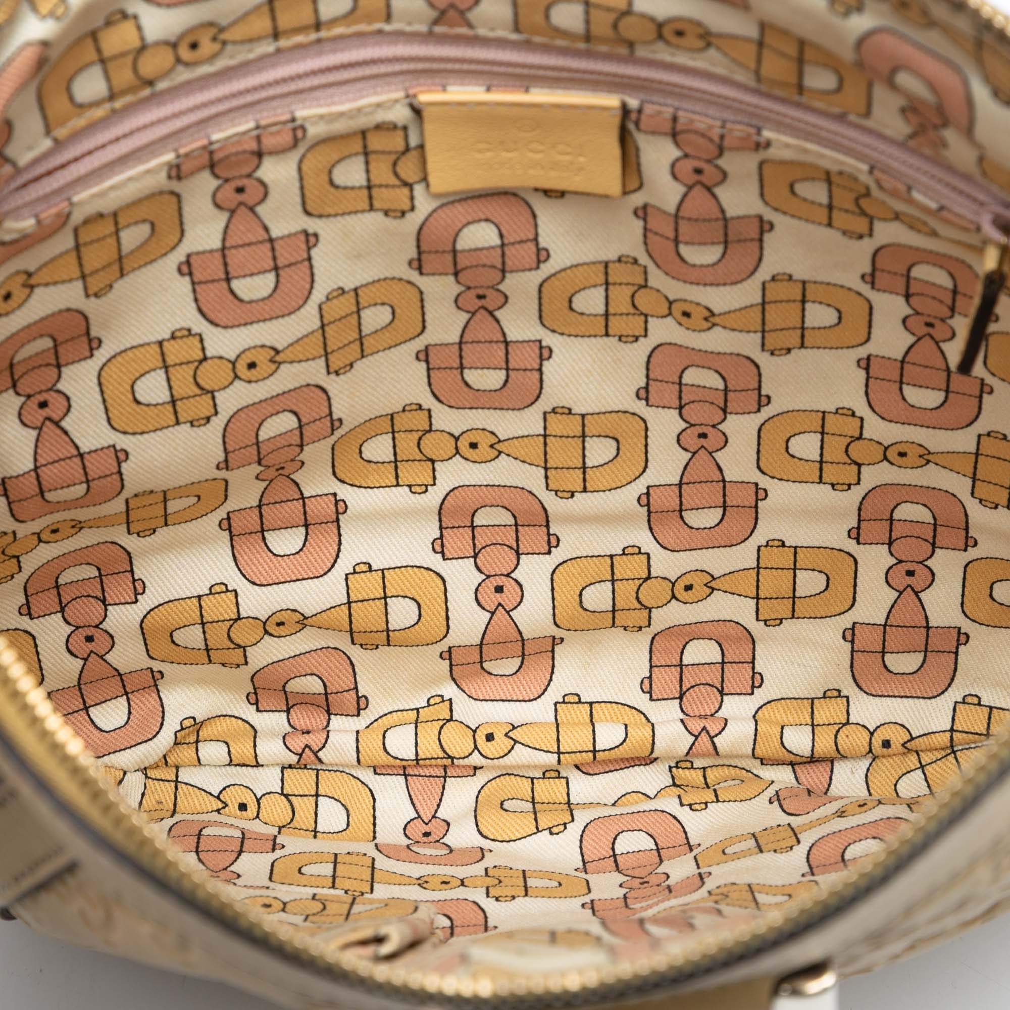 D Ring Messenger Bag Guccissima Leather Small - Image 4