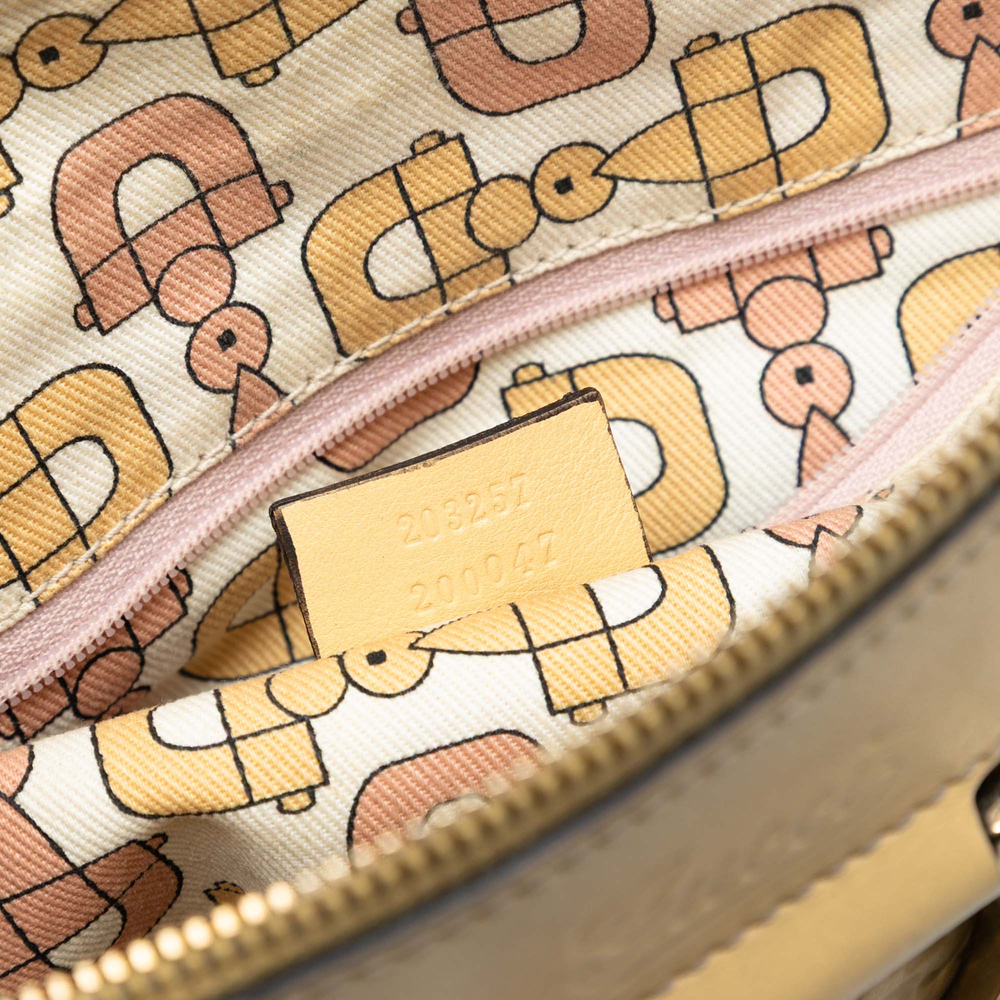 D Ring Messenger Bag Guccissima Leather Small - Image 6
