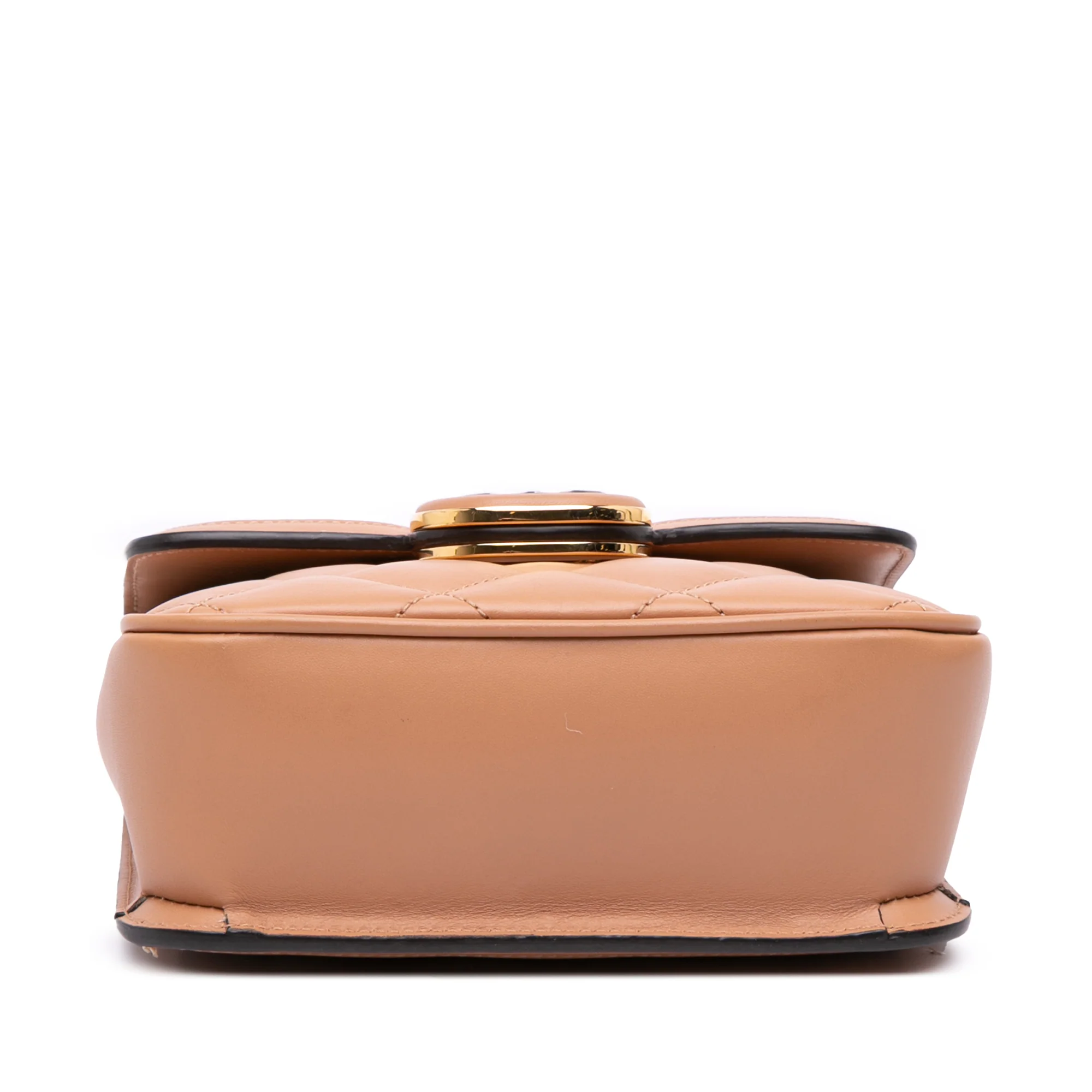 Deco Chain Flap Bag Mixed Matelasse Leather Small - Image 3
