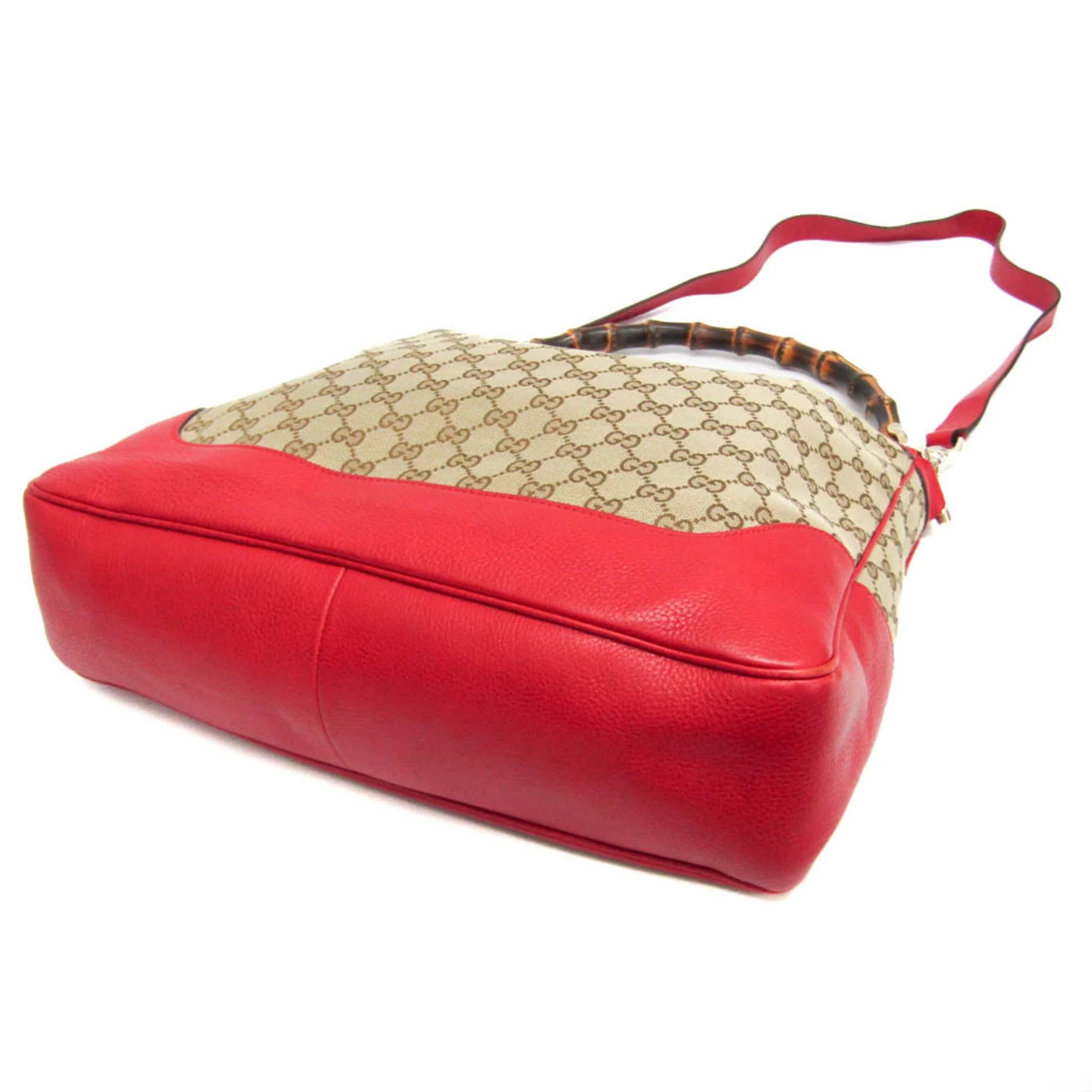 Diana Bamboo Shoulder Bag GG Canvas Medium - Image 2