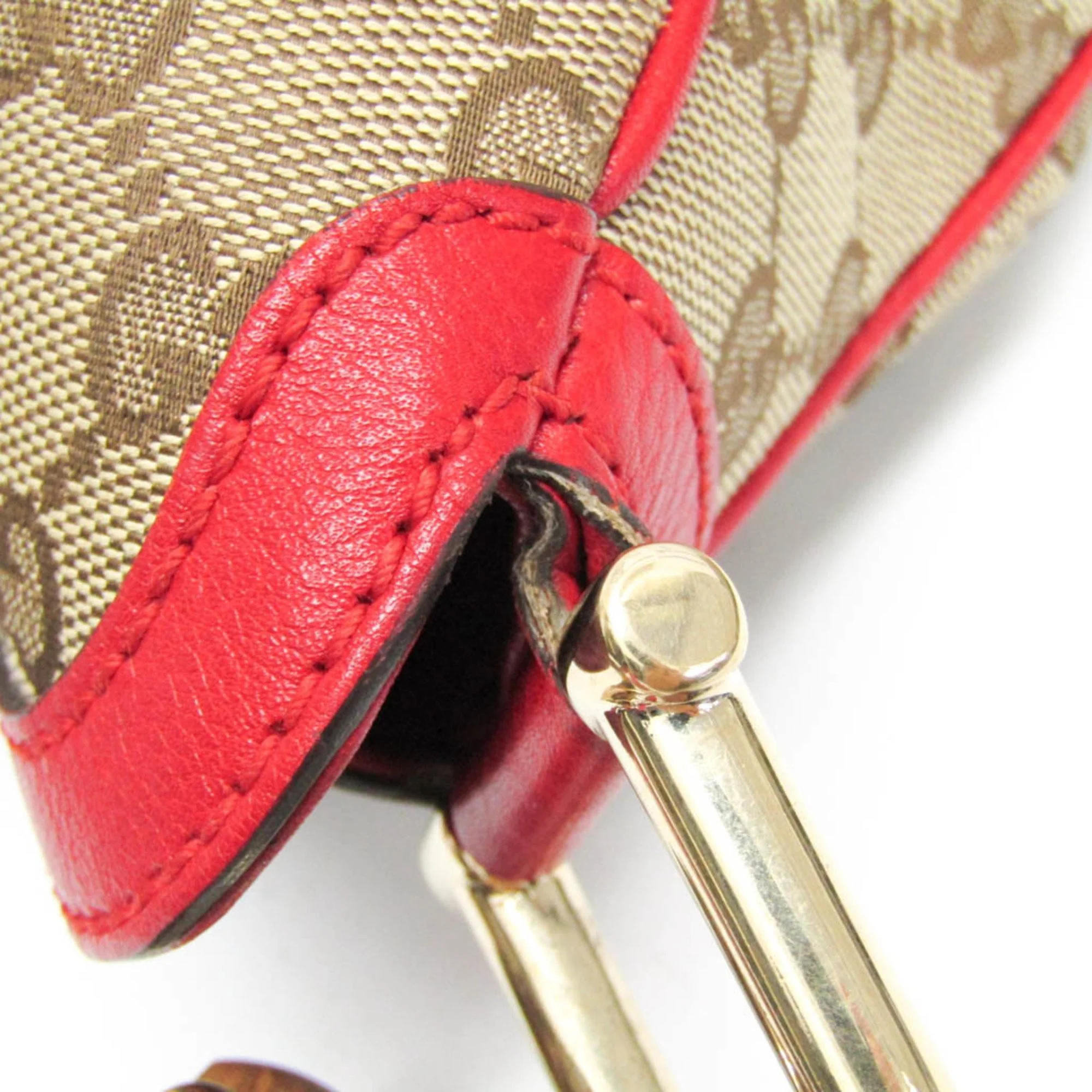 Diana Bamboo Shoulder Bag GG Canvas Medium - Image 8