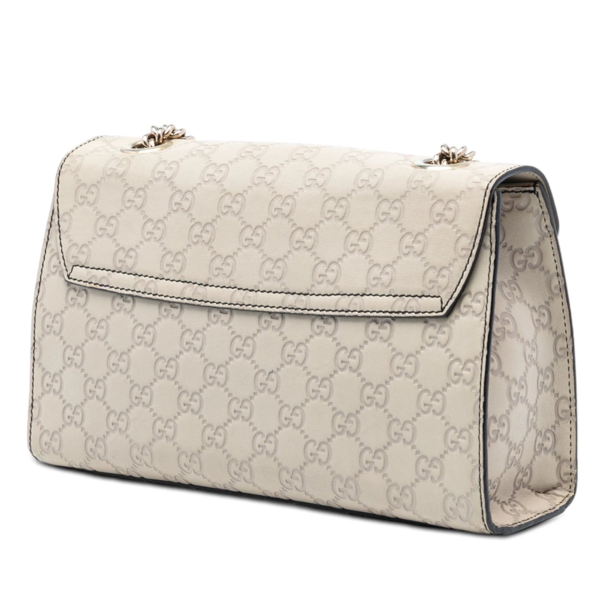 Emily Chain Flap Bag Guccissima Leather Medium - Image 2