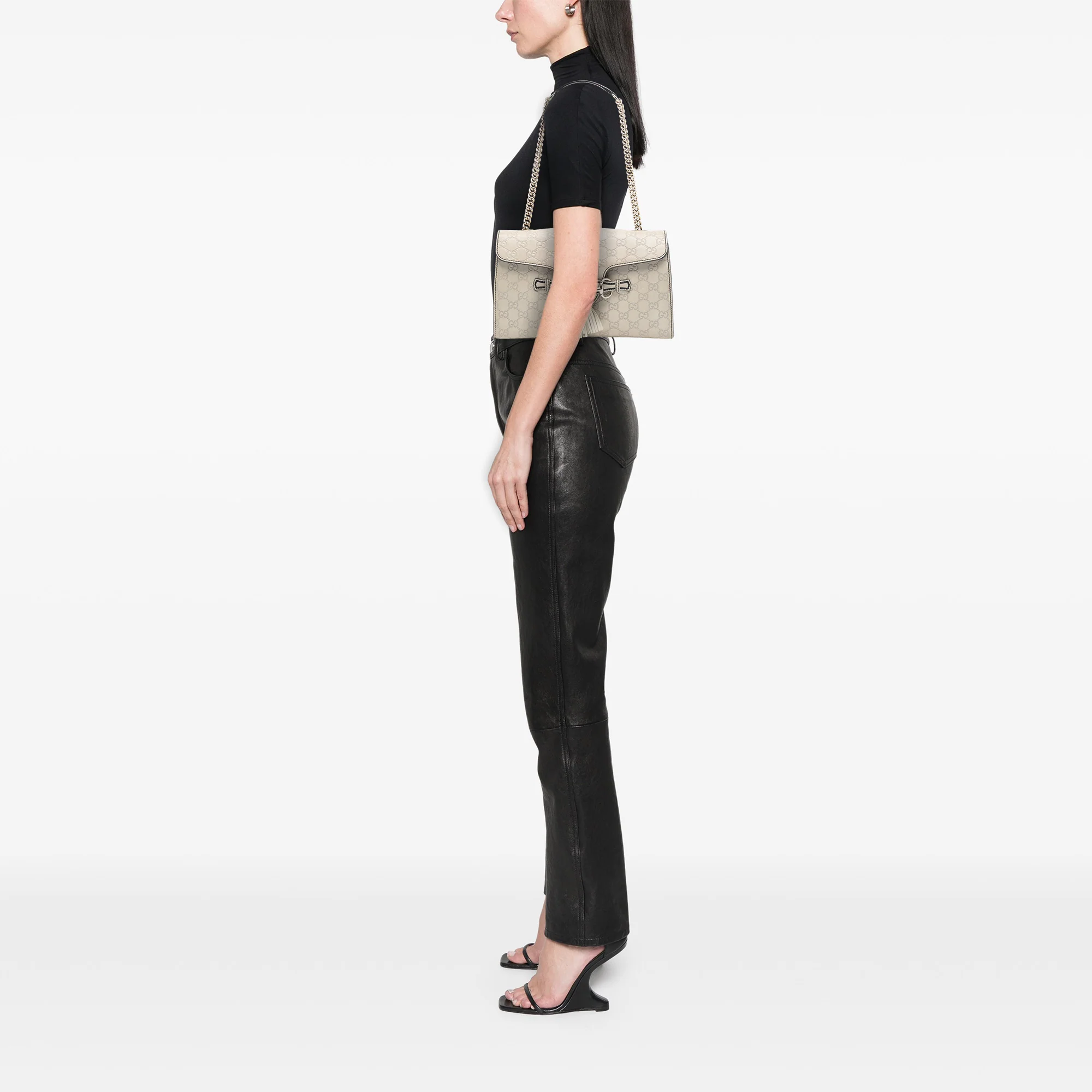 Emily Chain Flap Bag Guccissima Leather Medium - Image 7