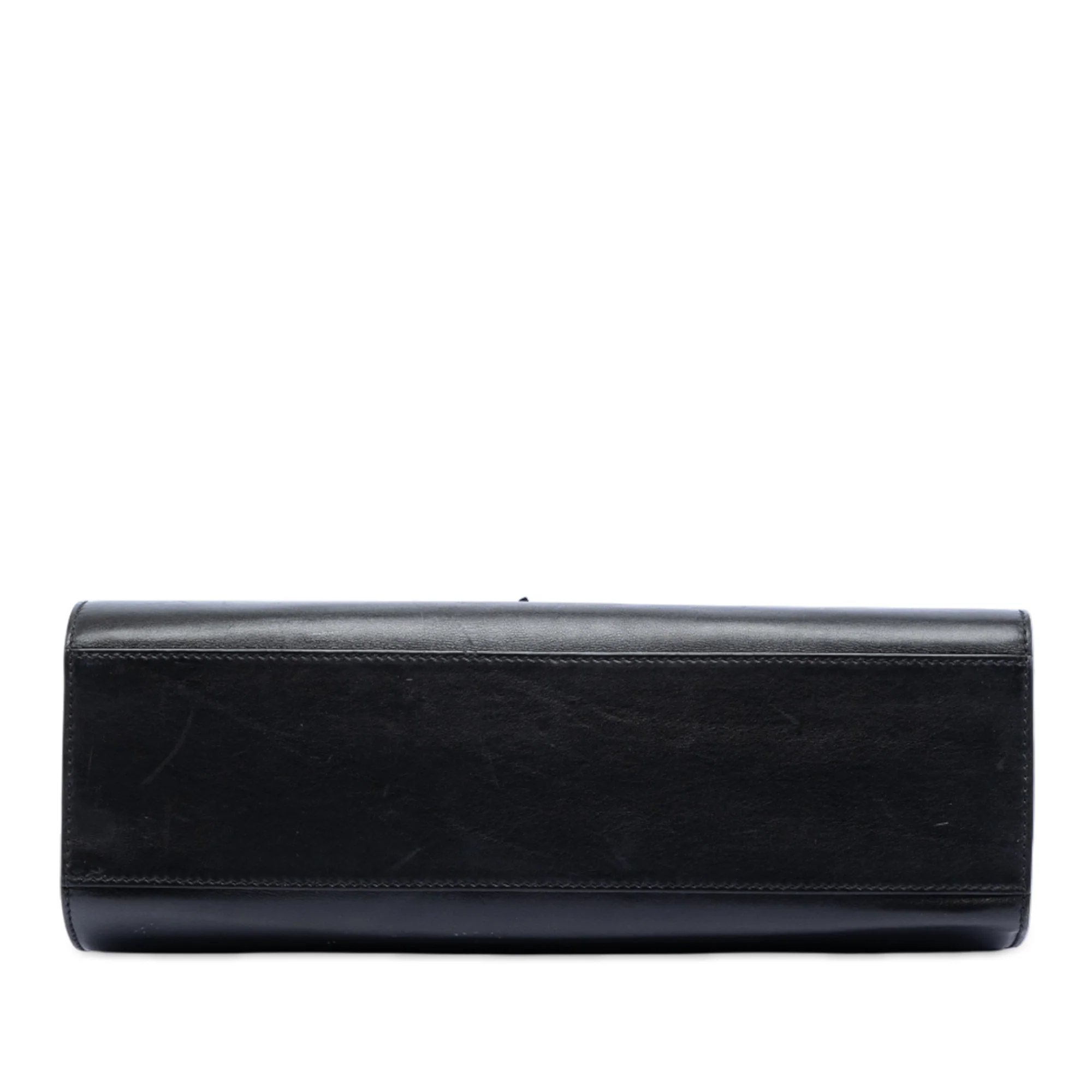 Emily Chain Flap Shoulder Bag Leather Large - Image 3