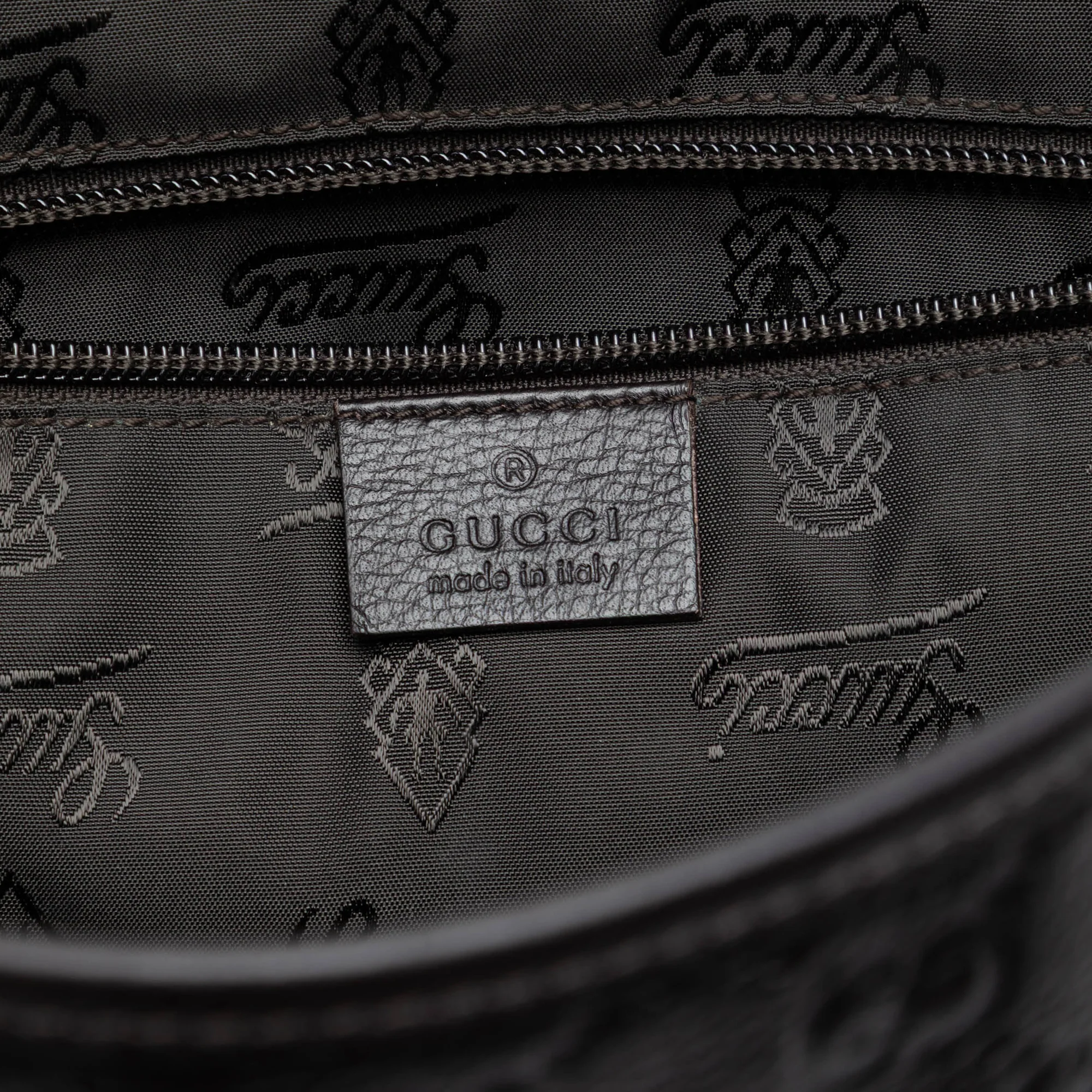Flap Messenger Bag Guccissima Leather Large - Image 5