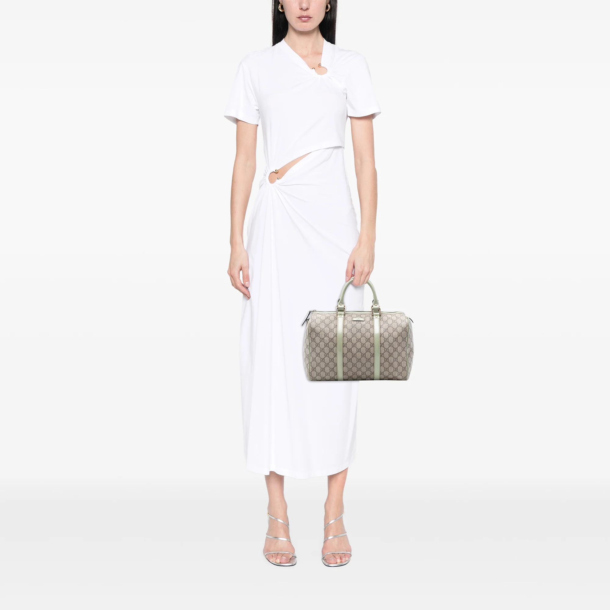 Joy Boston Bag GG Coated Canvas Medium - Image 7