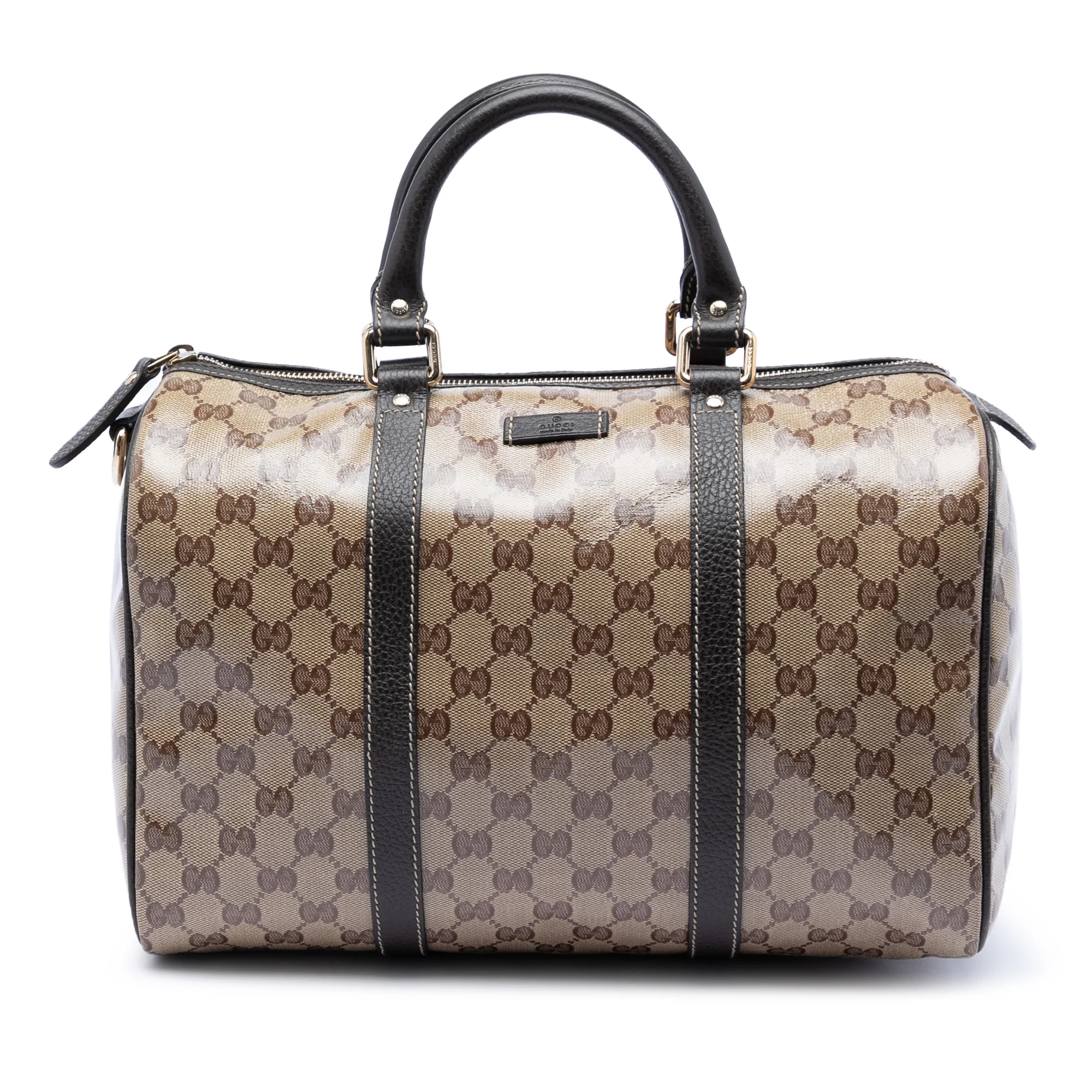 Joy Boston Bag GG Coated Canvas Medium
