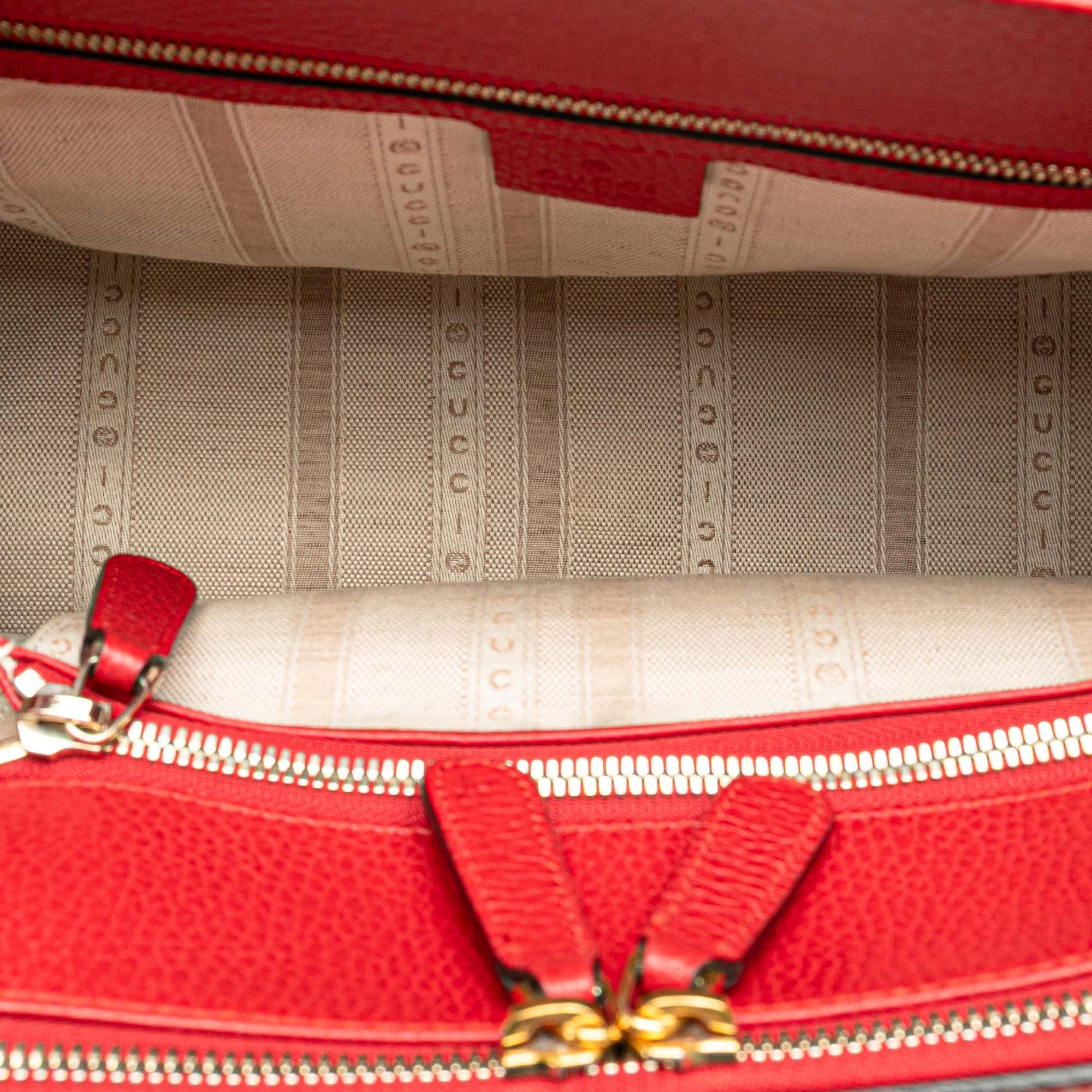 Lady Dollar Handle Bag Leather Medium - Image 4