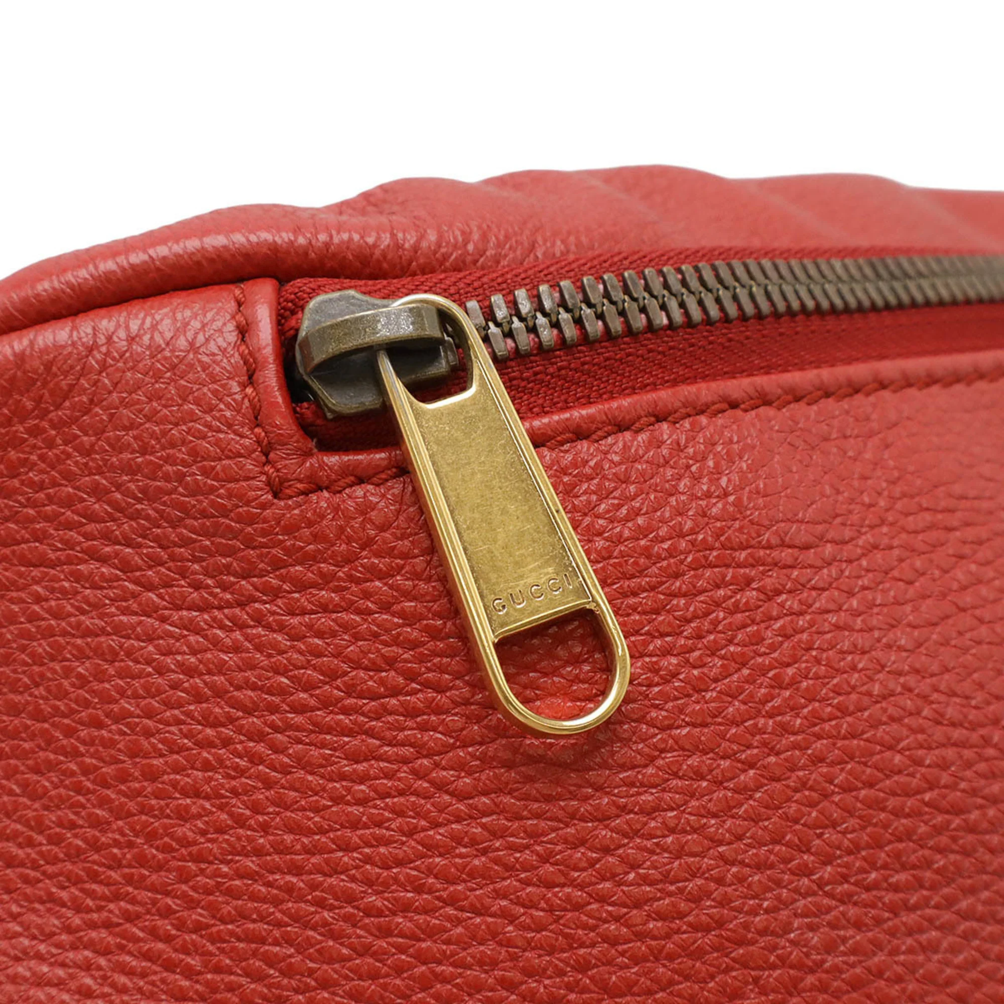 Logo Belt Bag Printed Leather Medium - Image 5