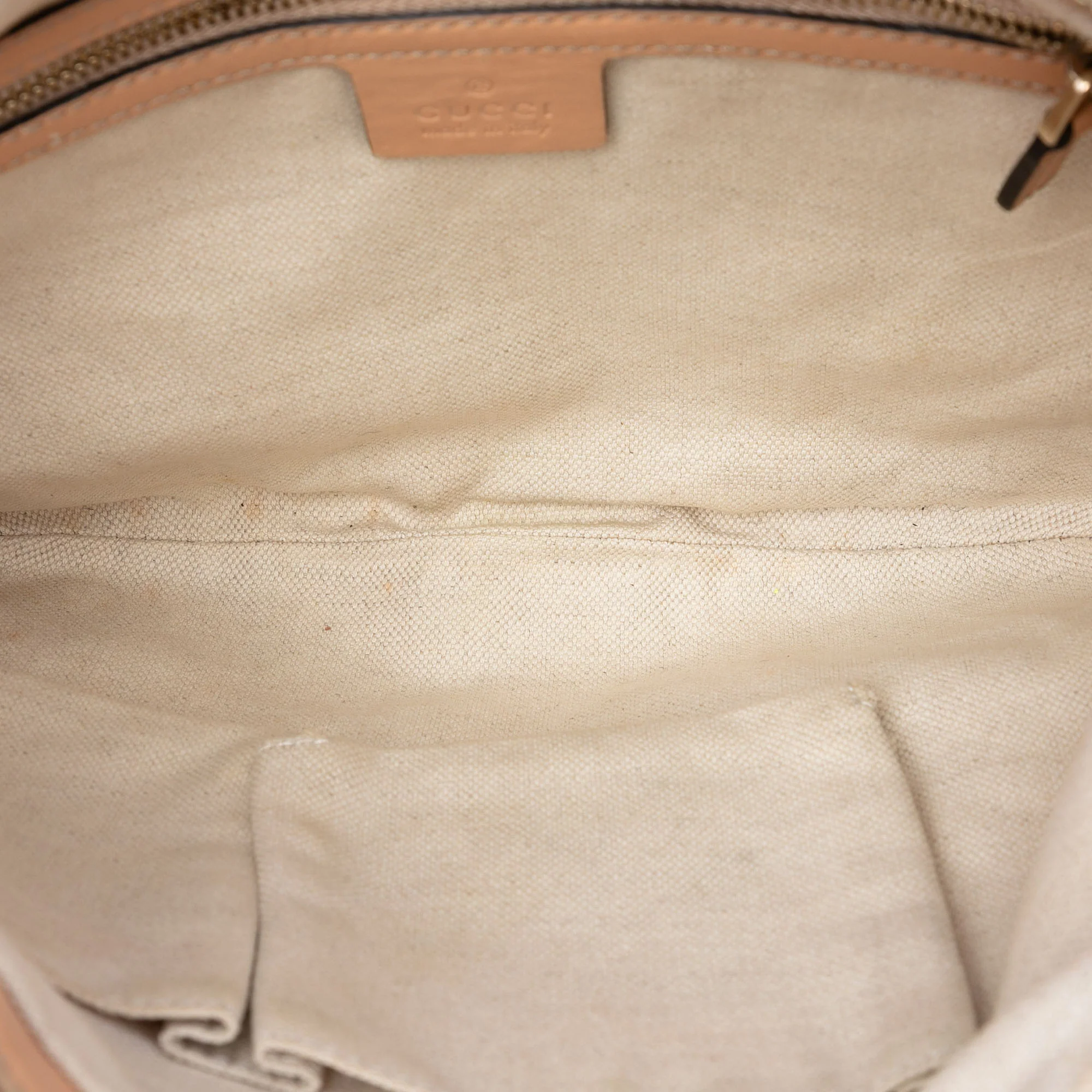 Lovely Heart Interlocking G Crossbody Bag GG Canvas with Leather - Image 4