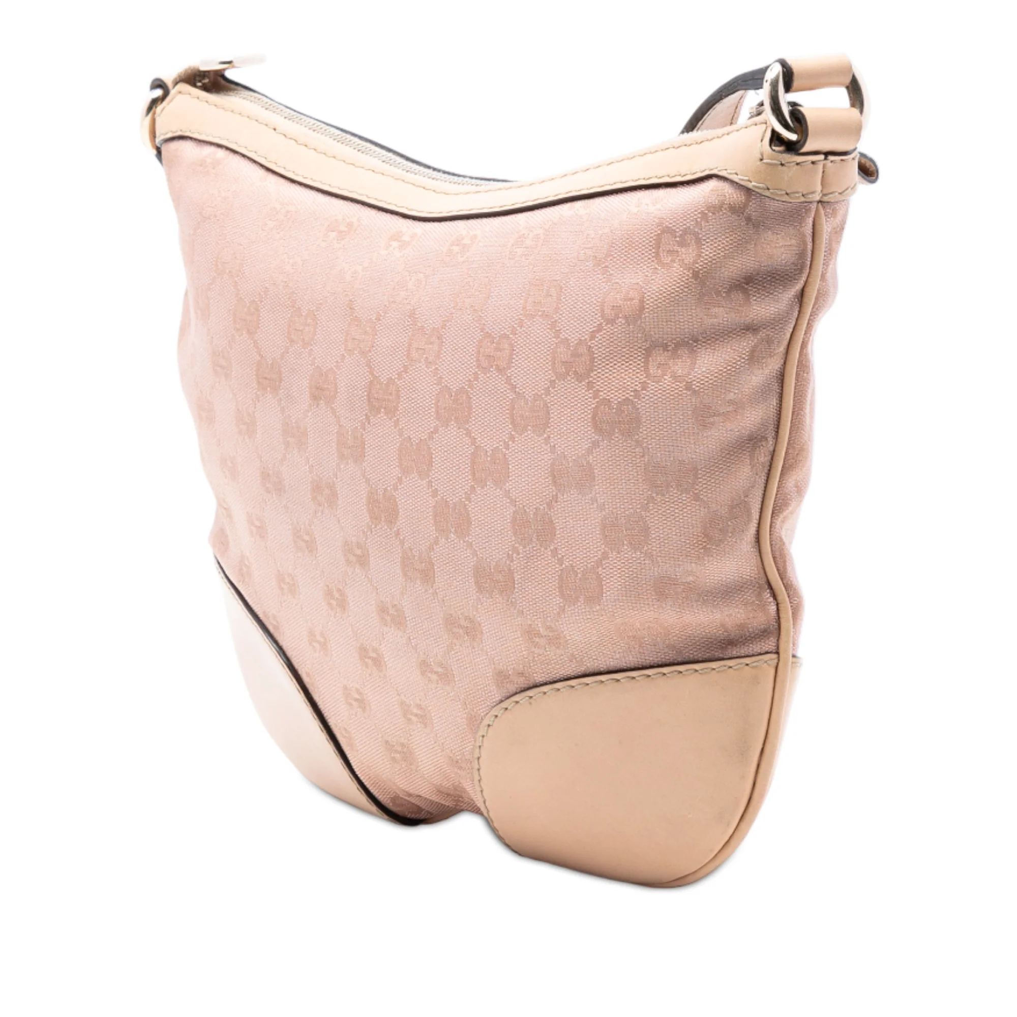 Lovely Heart Interlocking G Crossbody Bag GG Canvas with Leather - Image 2