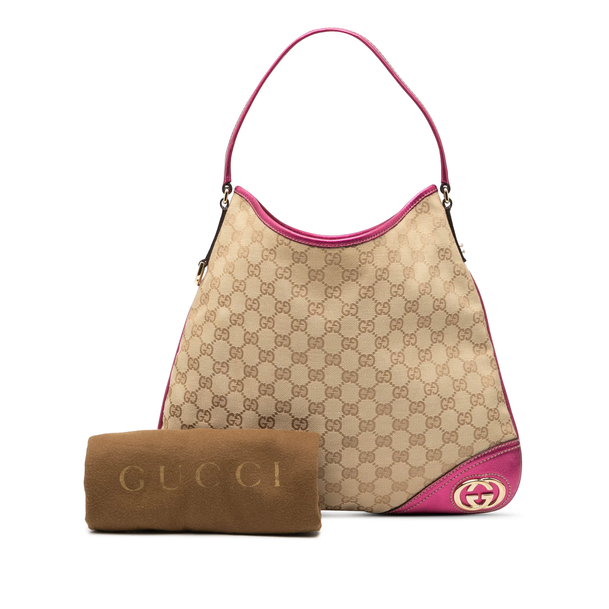New Britt Hobo GG Canvas Medium - Image 8