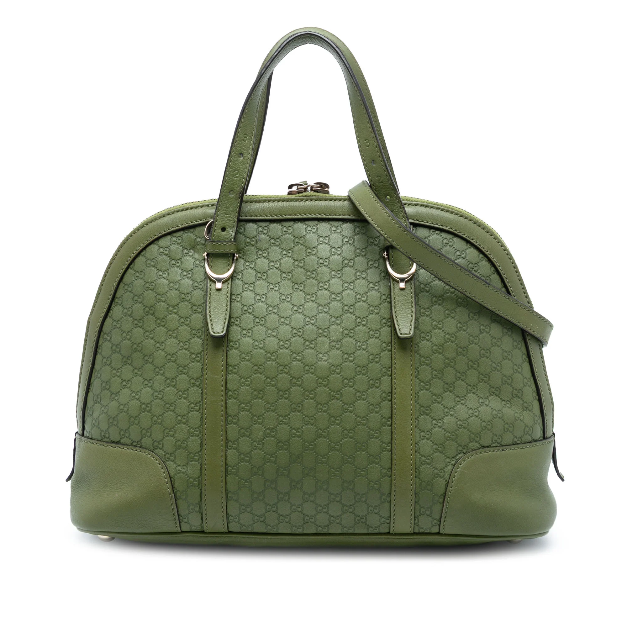 Nice Top Handle Bag Microguccissima Leather Medium