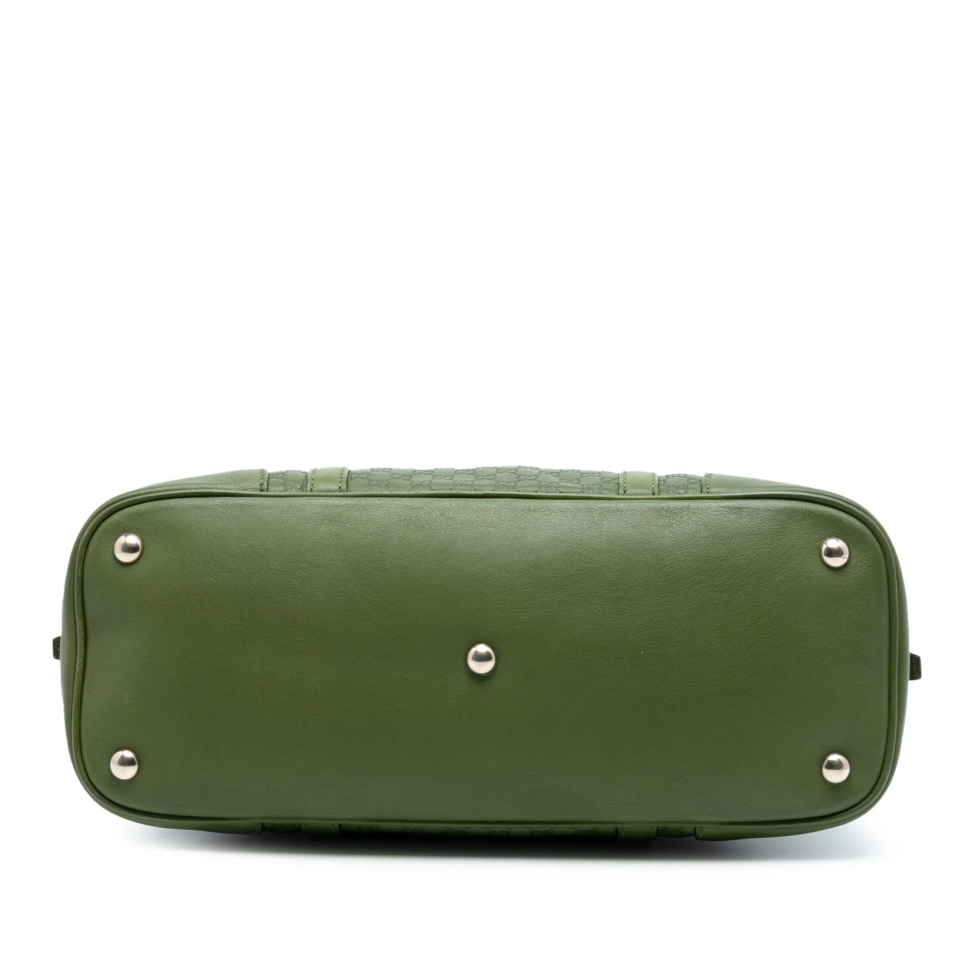 Nice Top Handle Bag Microguccissima Leather Medium - Image 3