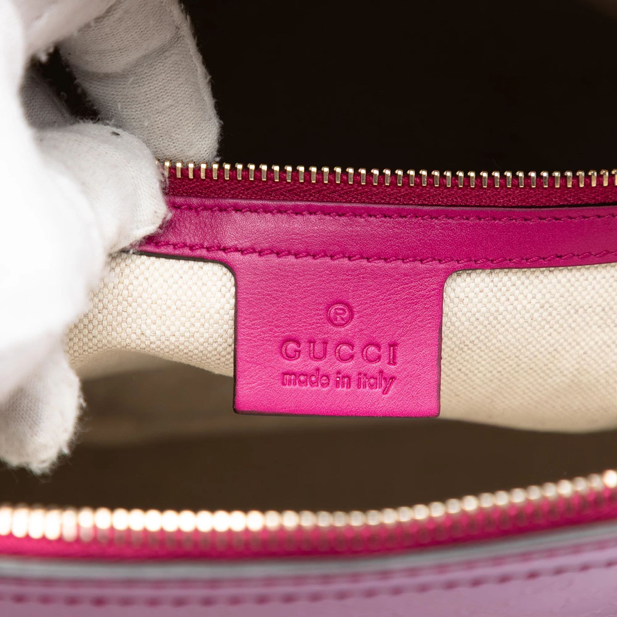 Nice Top Handle Bag Microguccissima Patent Large - Image 5