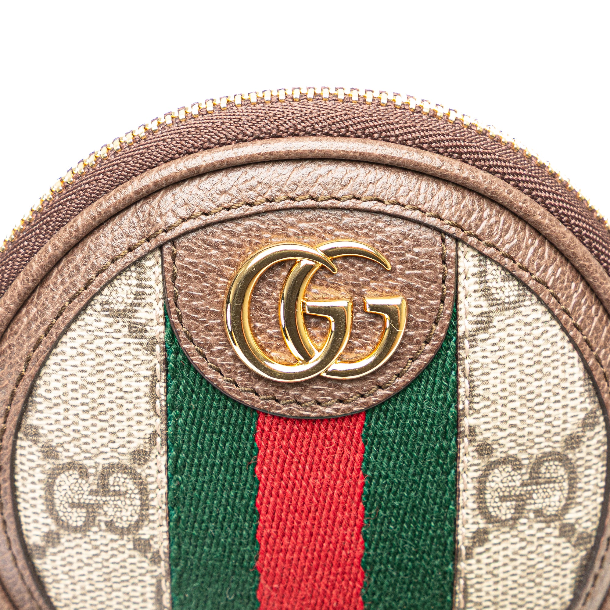 Ophidia Round Backpack GG Coated Canvas Mini - Image 8