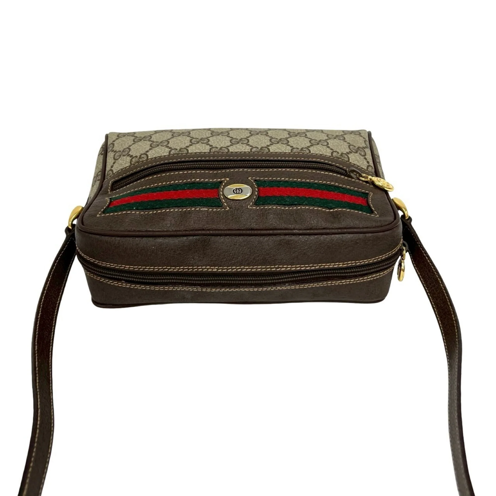 Ophidia Shoulder Bag GG Coated Canvas Small - Image 4