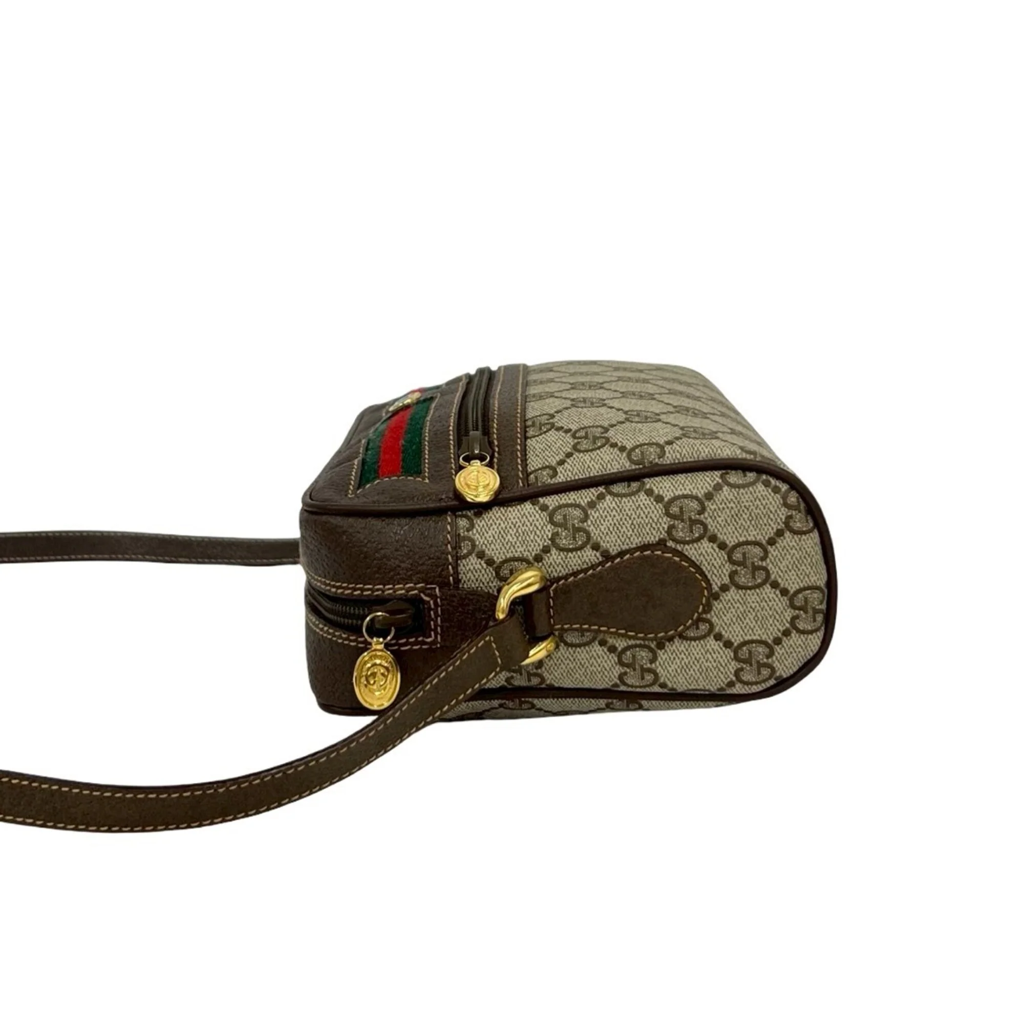 Ophidia Shoulder Bag GG Coated Canvas Small - Image 5