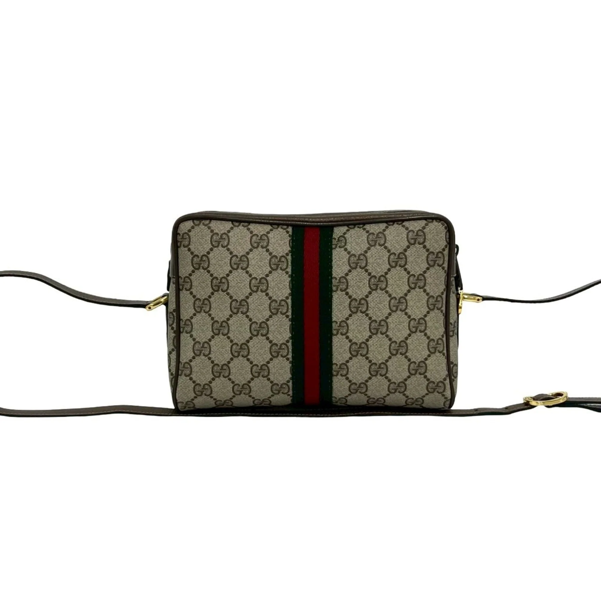 Ophidia Shoulder Bag GG Coated Canvas Small - Image 3