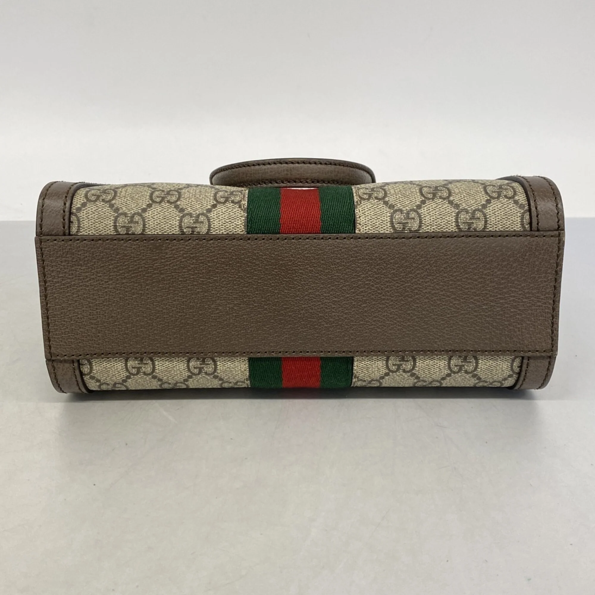 Ophidia Top Handle Tote GG Coated Canvas Small - Image 3