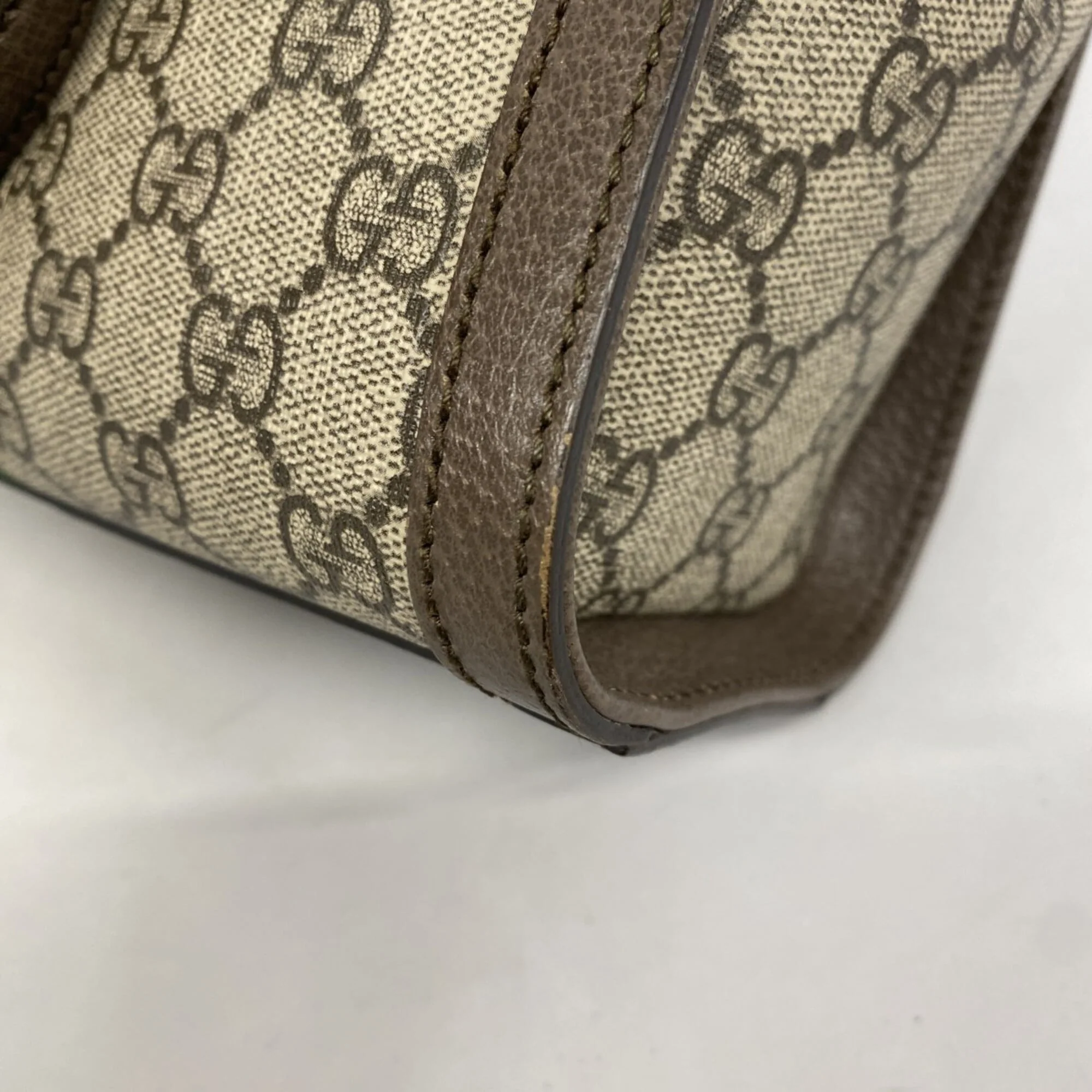 Ophidia Top Handle Tote GG Coated Canvas Small - Image 6