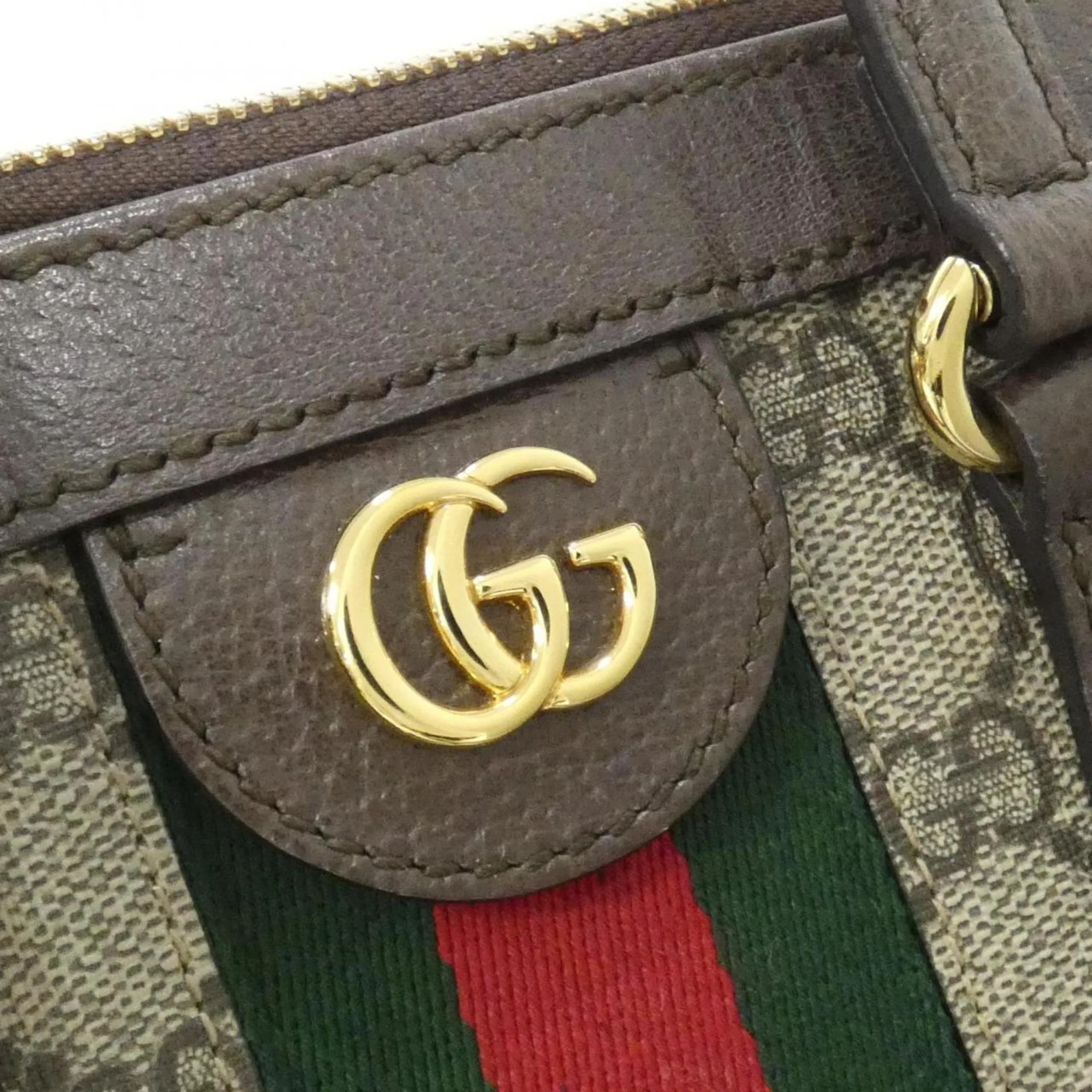 Ophidia Top Handle Tote GG Coated Canvas Small - Image 4