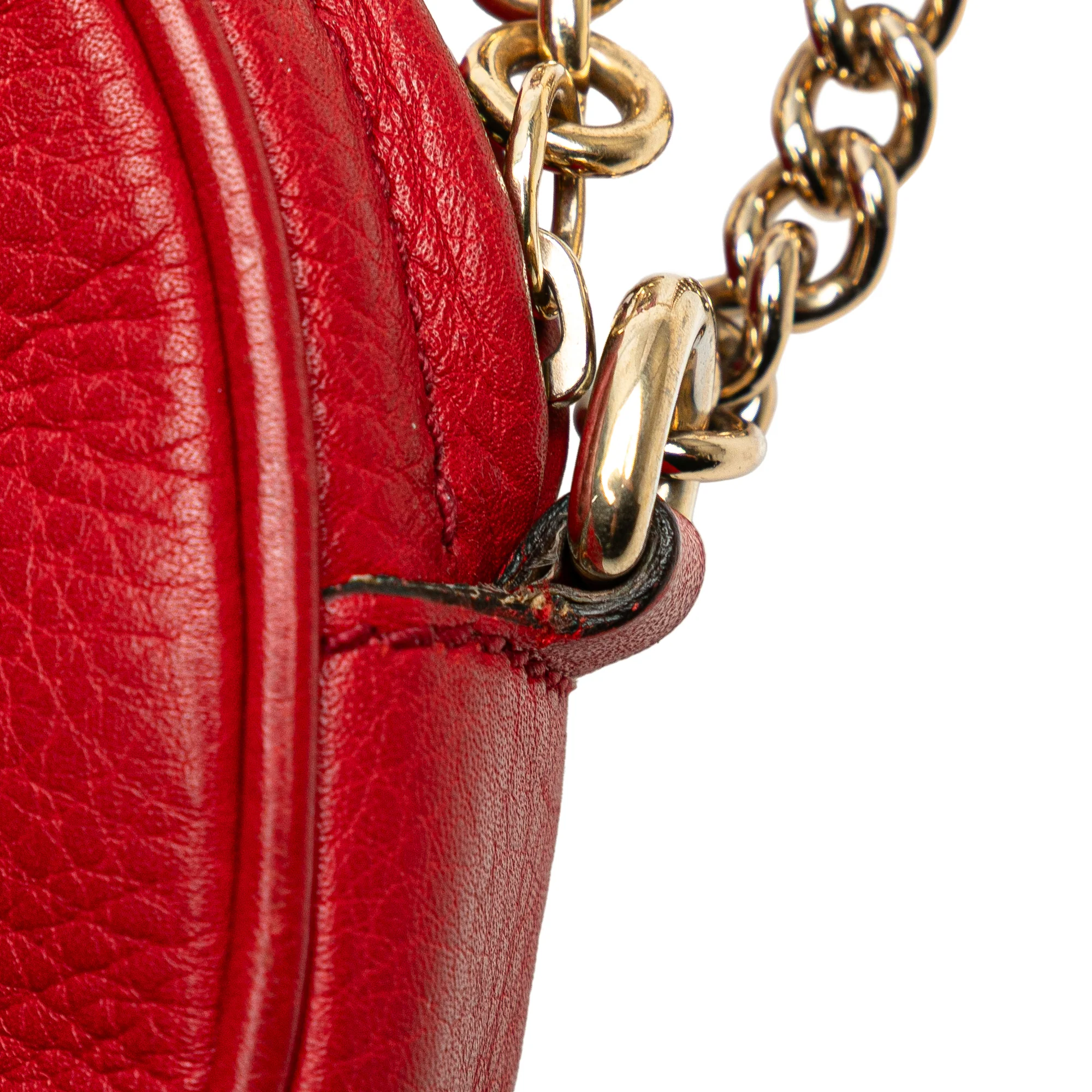 Soho Chain Bag Leather Mini - Image 7