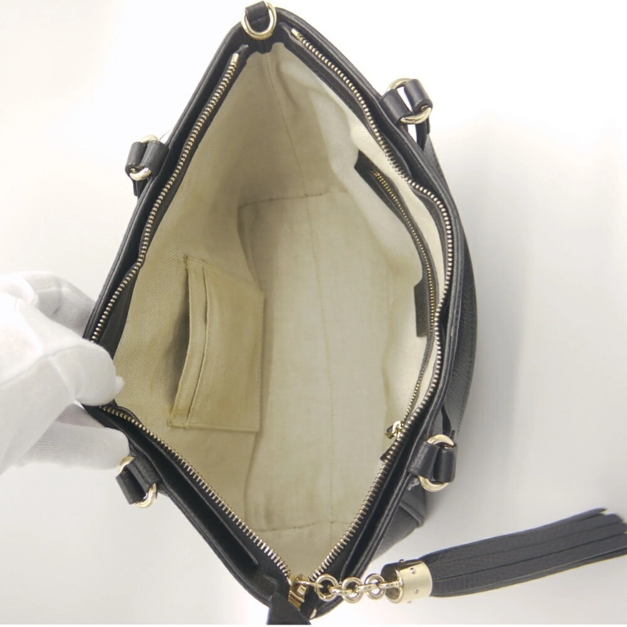 Soho Convertible Top Handle Bag Leather Small - Image 7