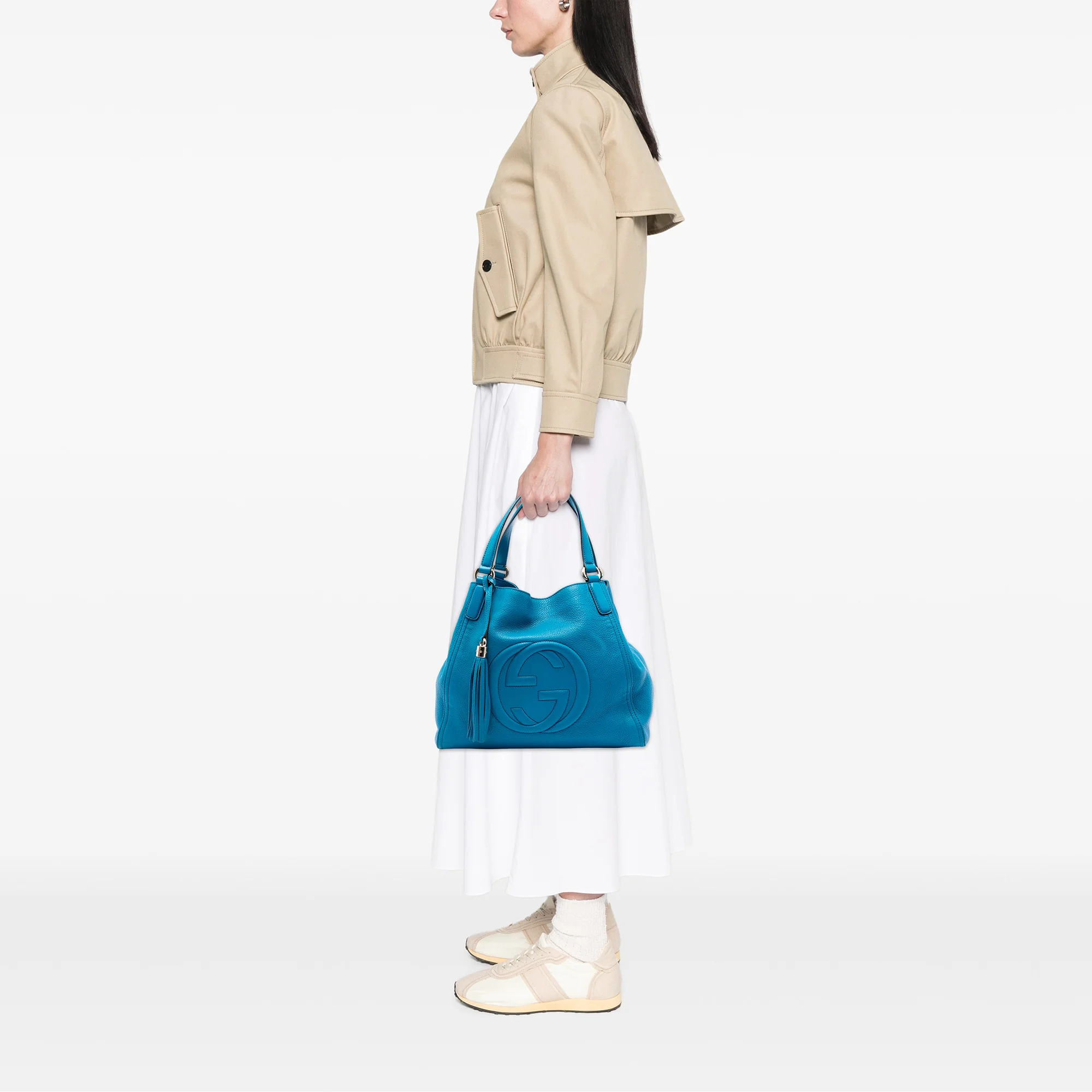 Soho Shoulder Bag Leather Medium - Image 7
