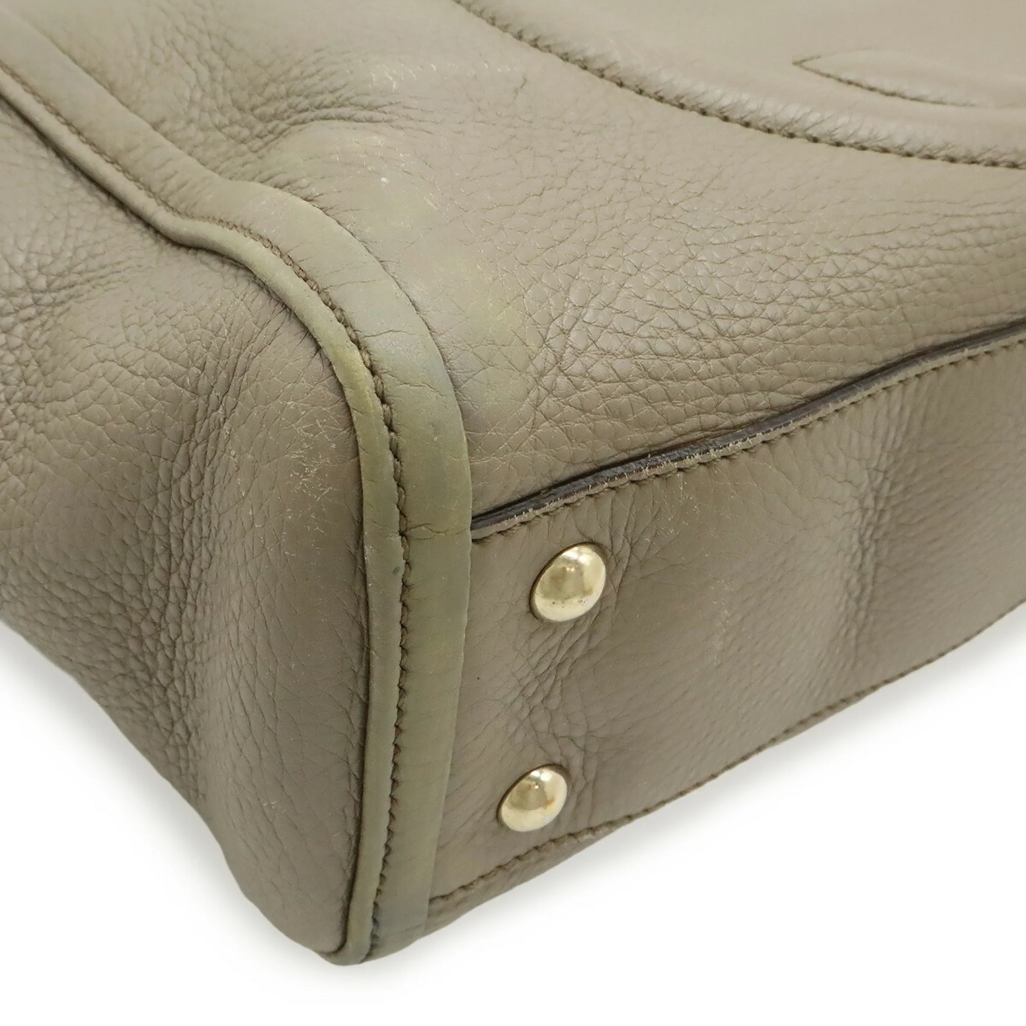 Soho Zip Tote Leather Small - Image 4