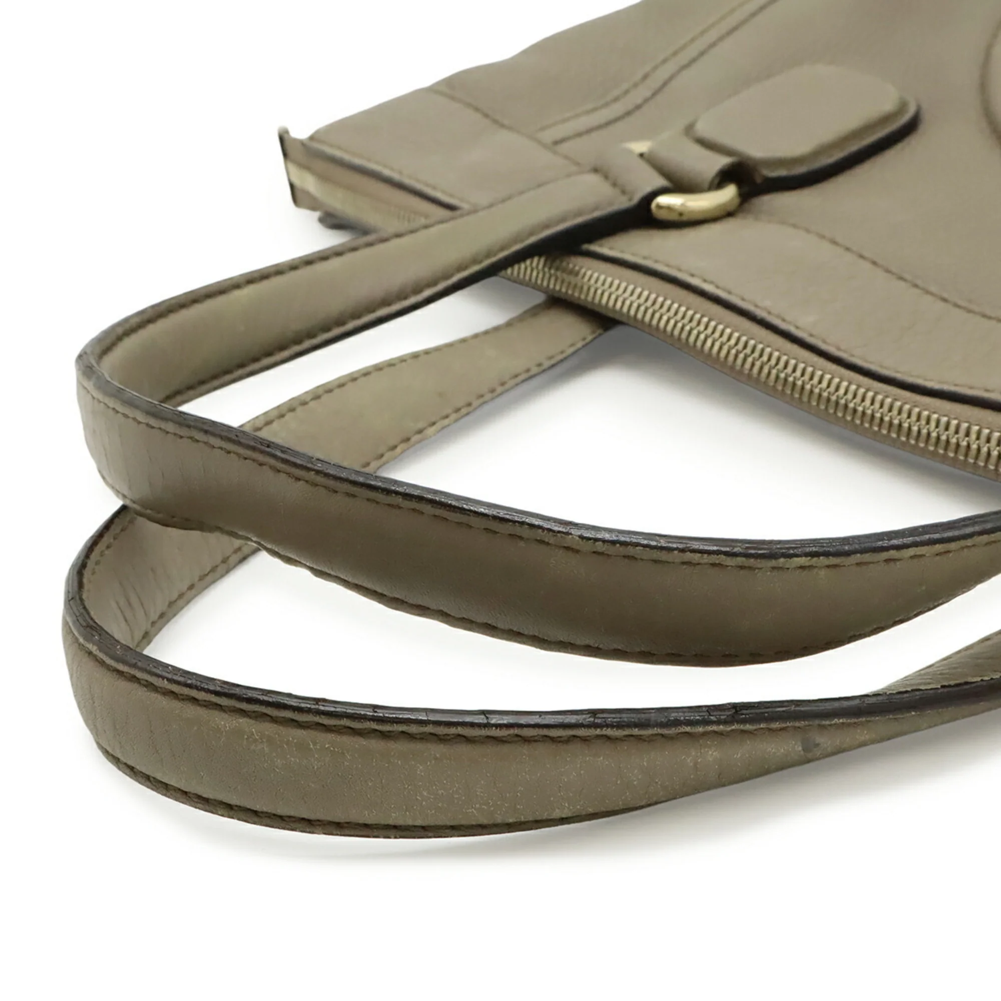 Soho Zip Tote Leather Small - Image 5